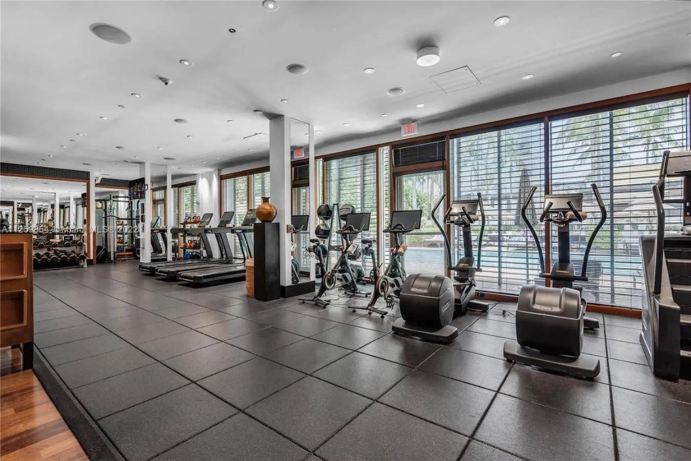 Fitness centre/facilities in THE SETAI 5 STARS HOTEL-RESIDENCE MIAMI BEACH OCEANVIEW 2 Bedroom UNIQUE