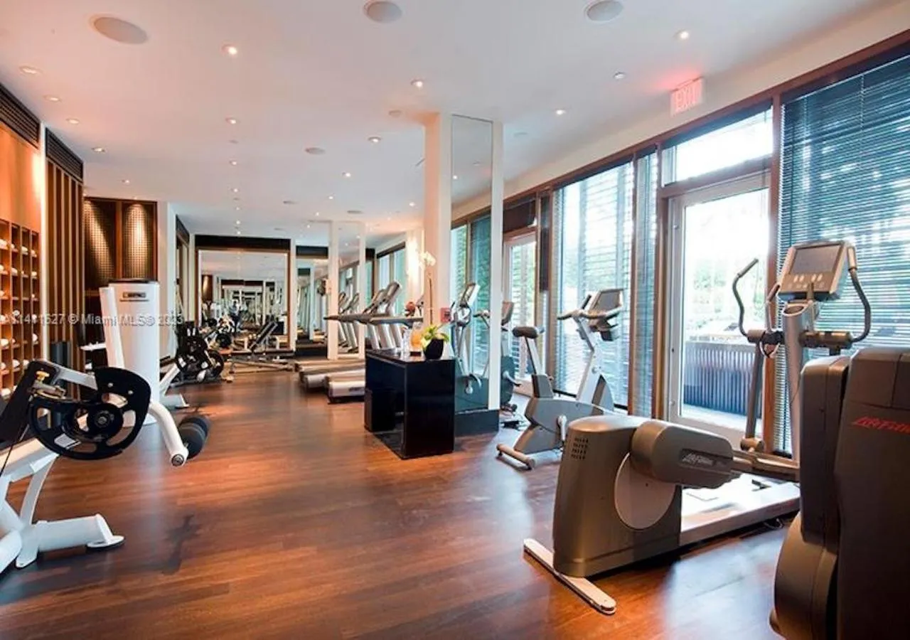 Fitness centre/facilities in THE SETAI 5 STARS HOTEL-RESIDENCE MIAMI BEACH OCEANVIEW 2 Bedroom UNIQUE