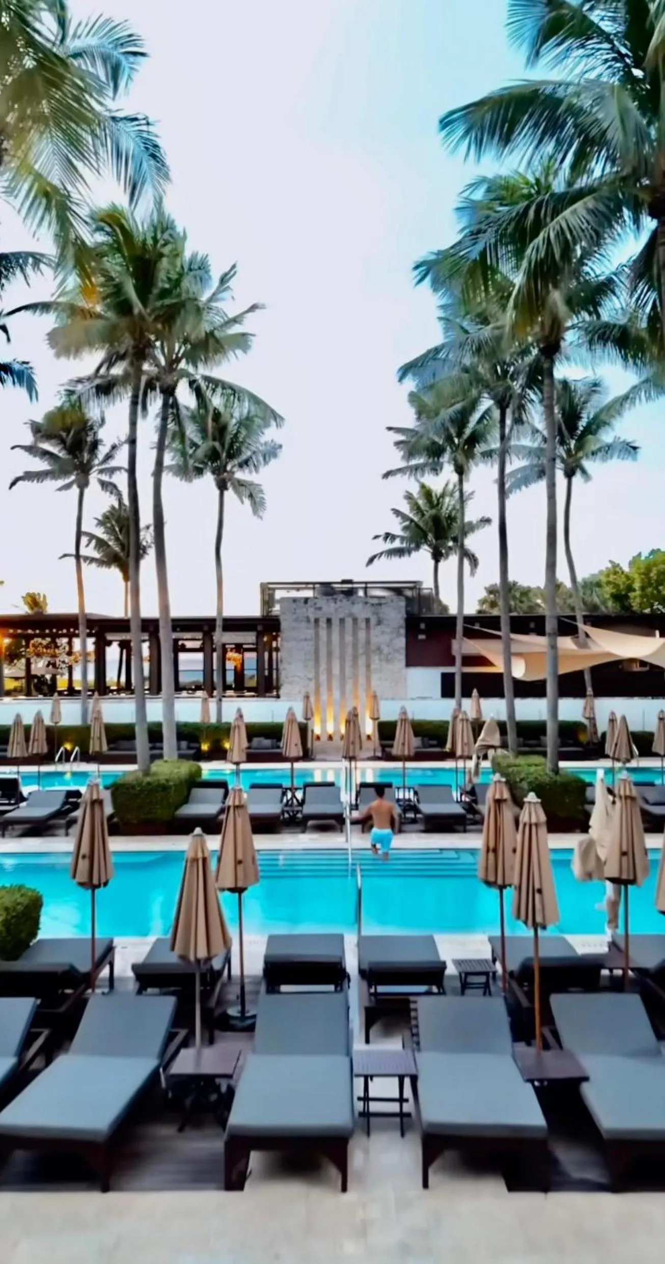Swimming pool in THE SETAI 5 STARS HOTEL-RESIDENCE MIAMI BEACH OCEANVIEW 2 Bedroom UNIQUE