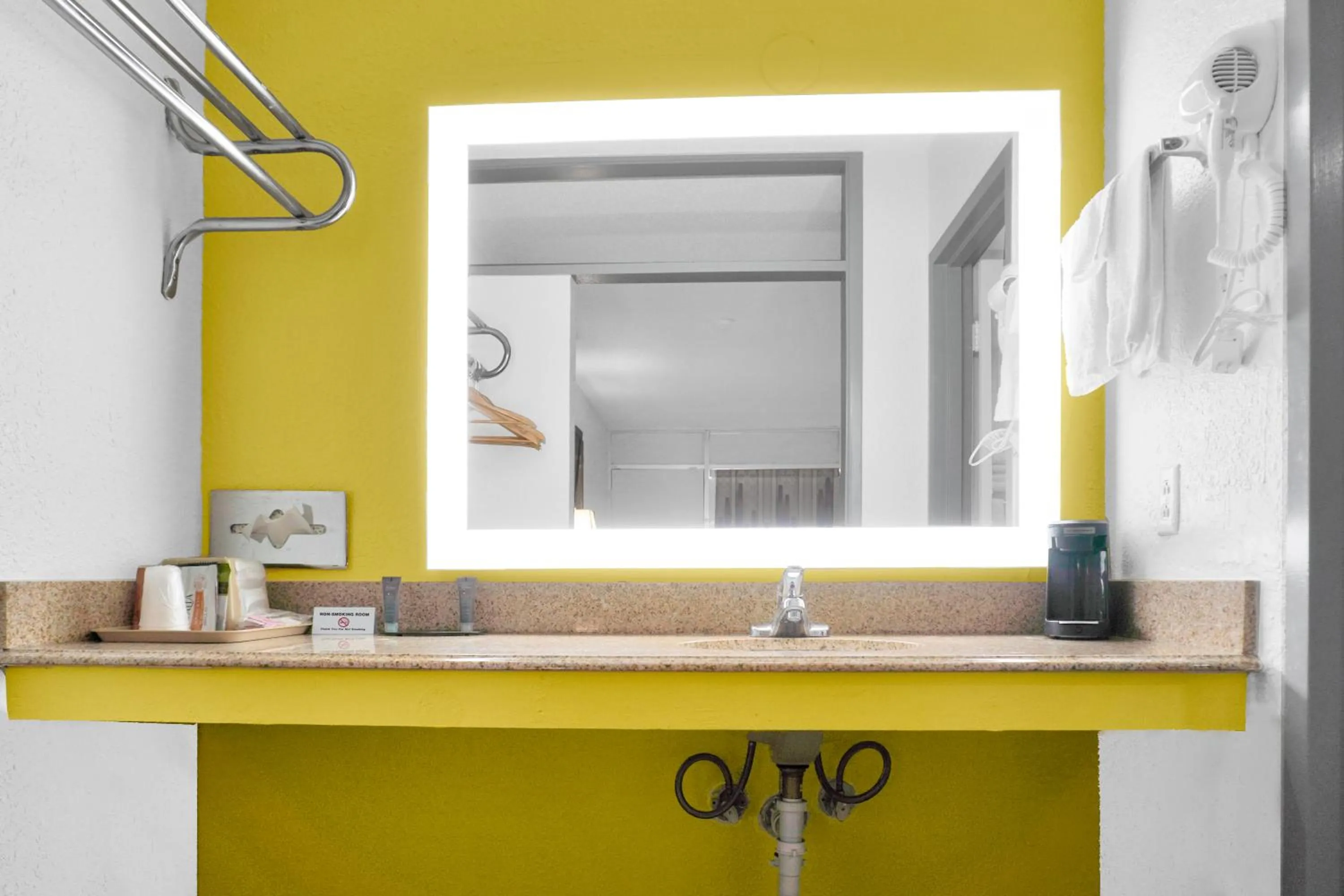 Bathroom in Hometown Inn + Kitchen