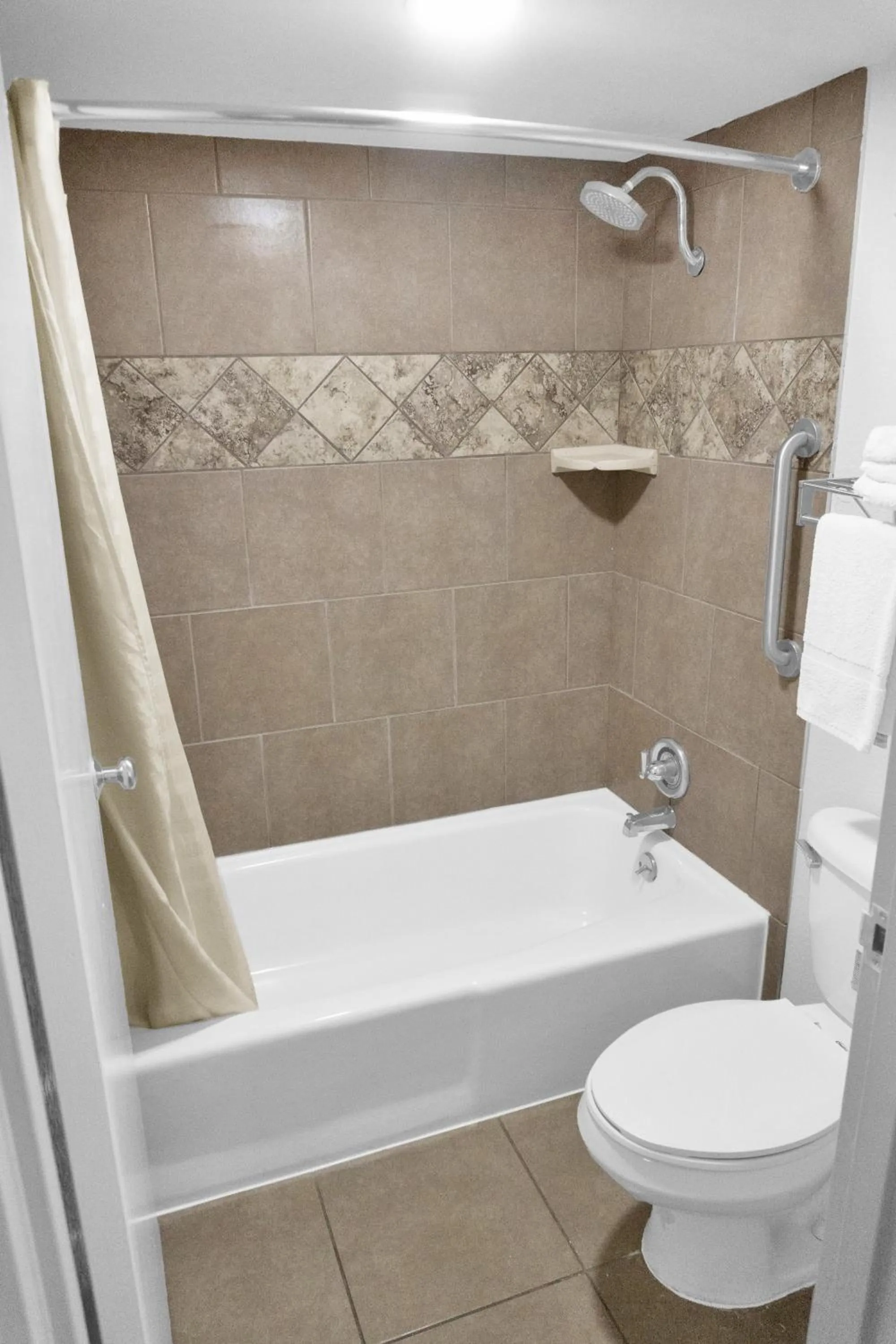 Bathroom in Hometown Inn + Kitchen