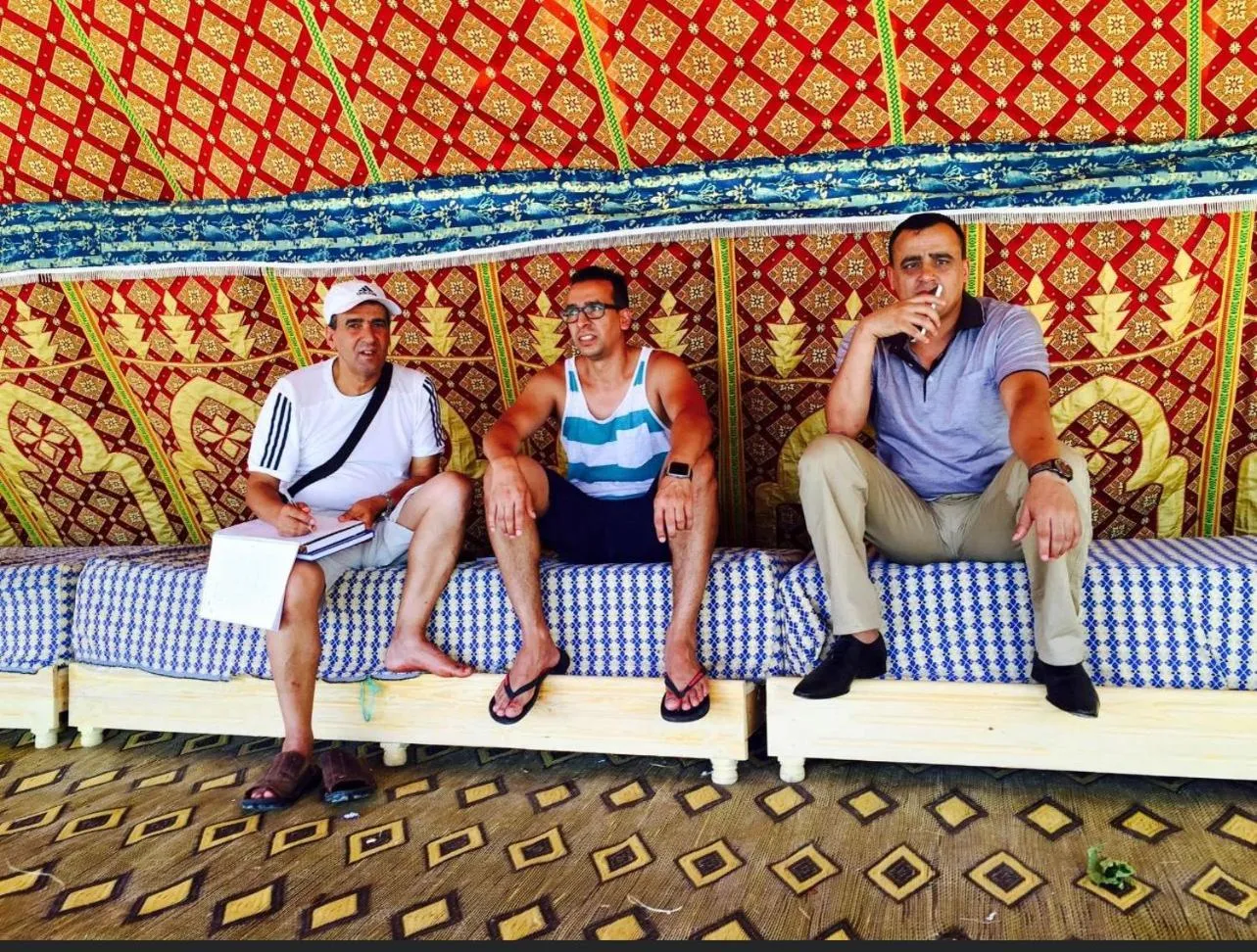 People in Tahla Garden