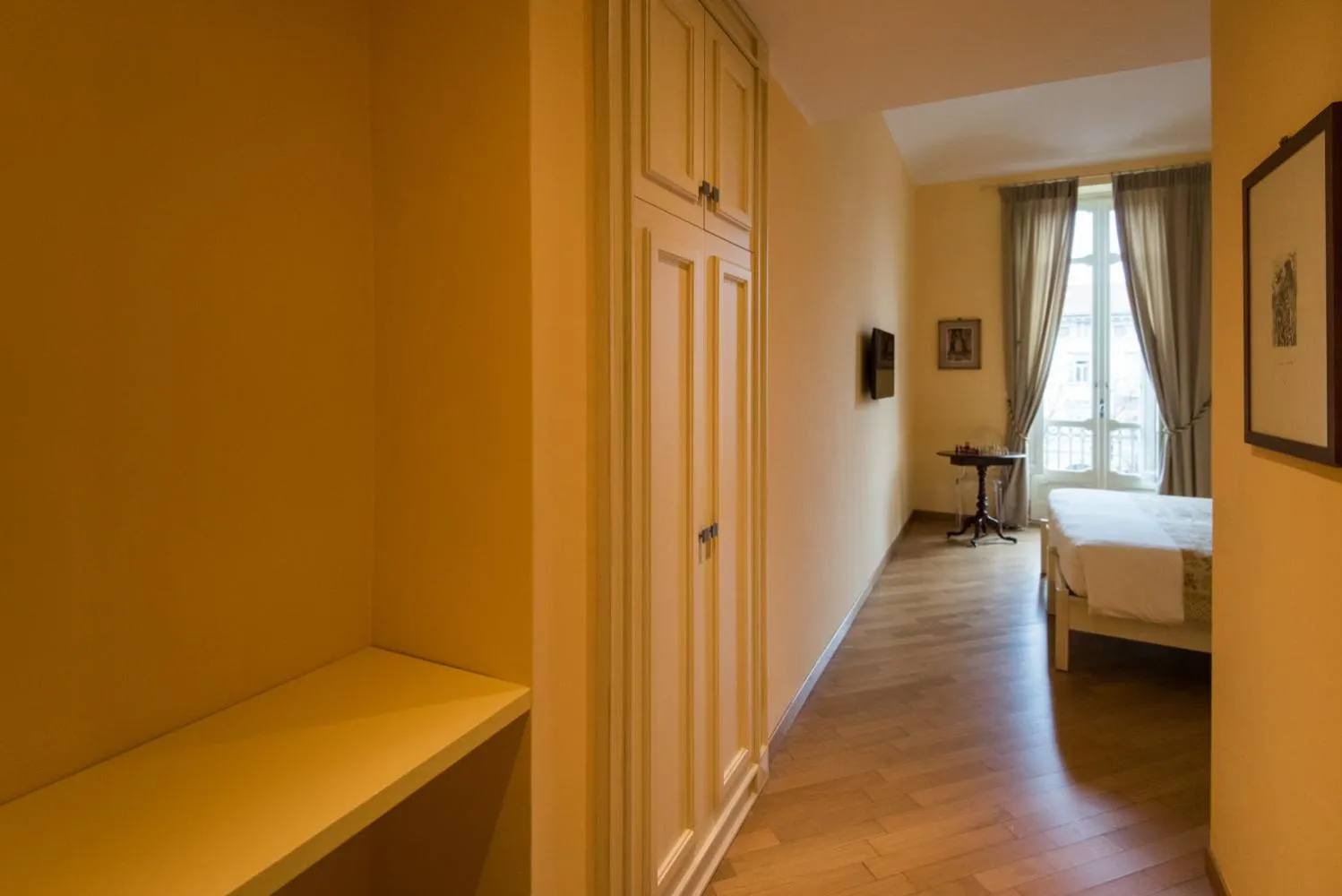 Decorative detail, Bed in Il Gioiellino