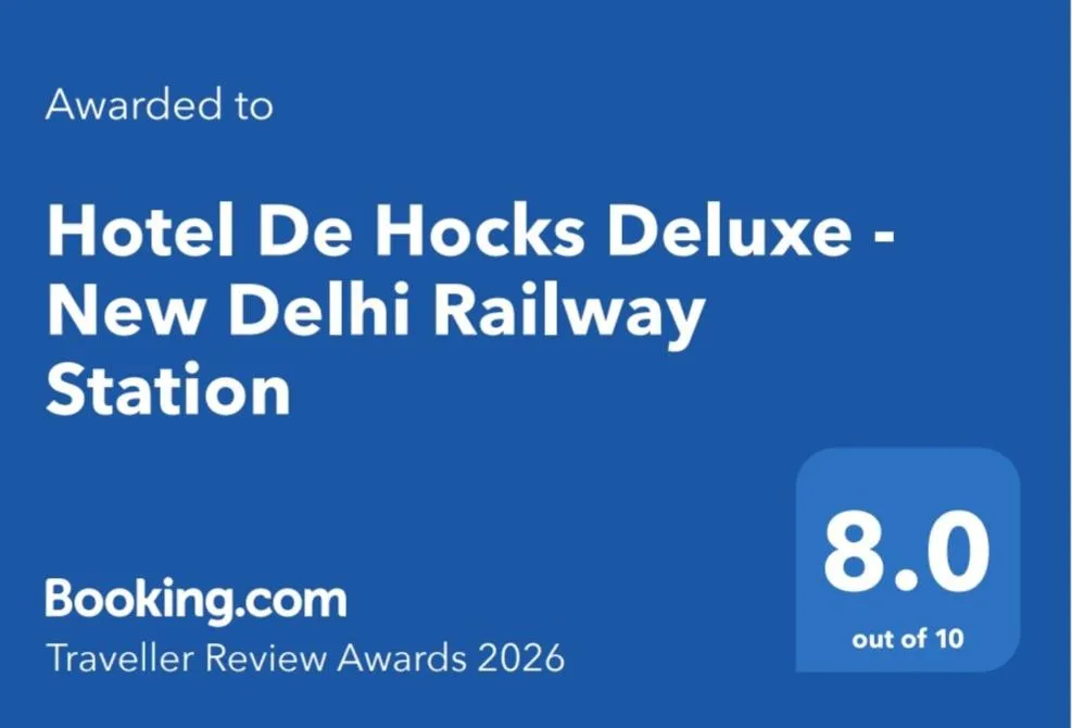 Hotel De Hocks Deluxe - New Delhi Railway Station