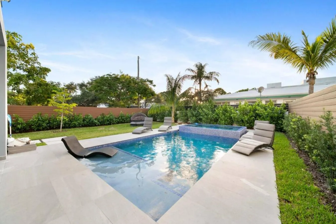 Swimming pool in The Elements Home with 2 Pools