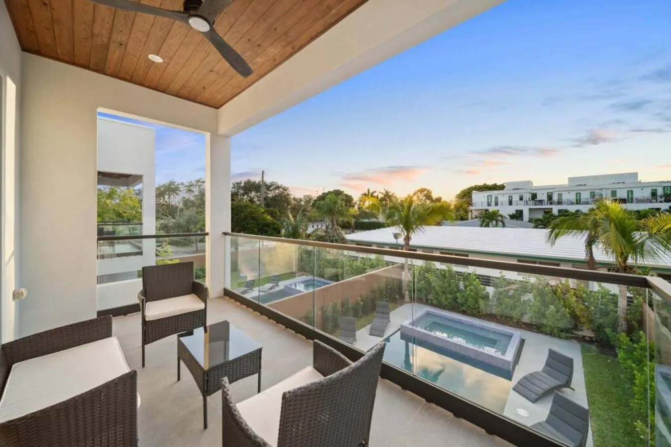 Balcony/Terrace in The Elements Home with 2 Pools