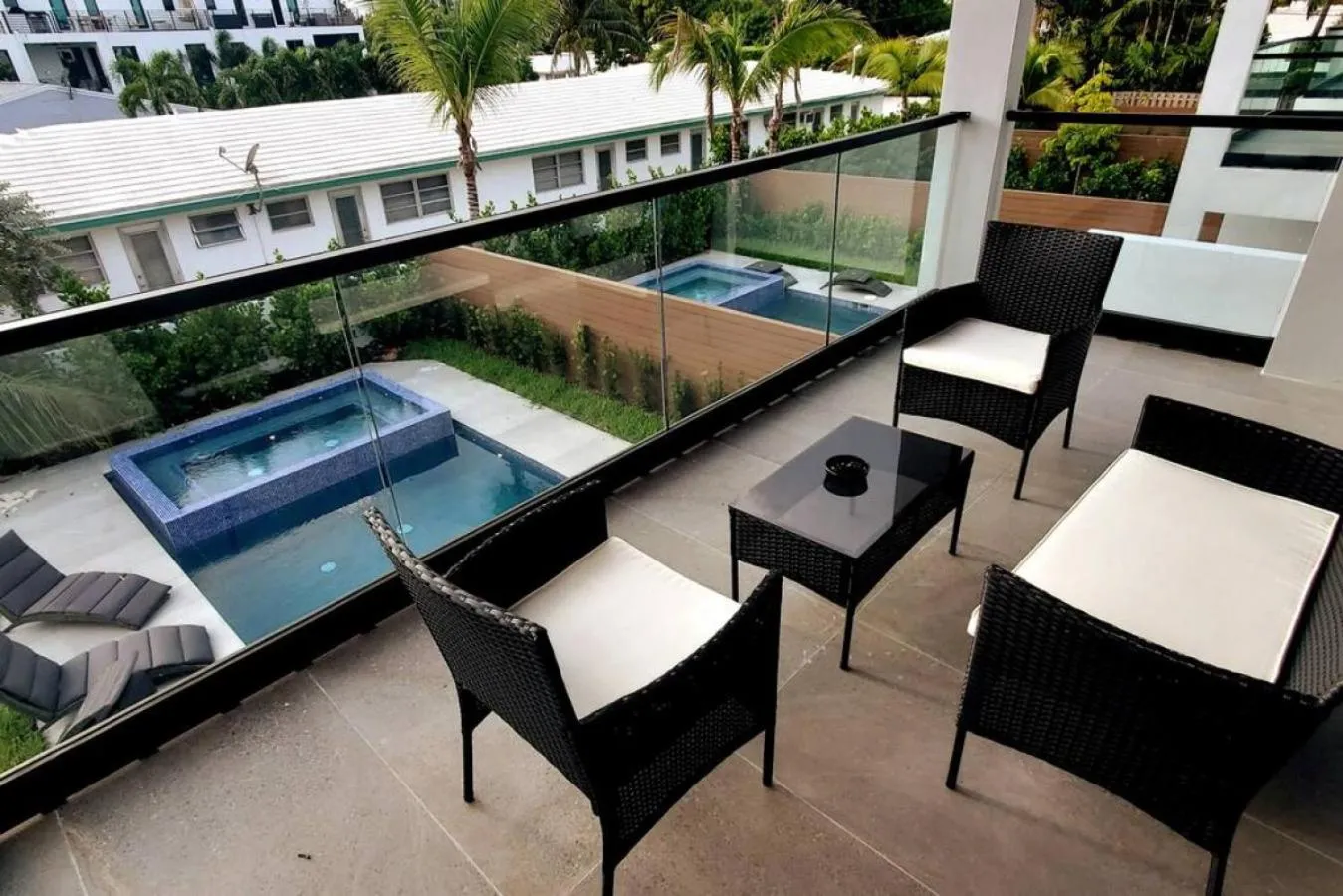 Patio in The Elements Home with 2 Pools