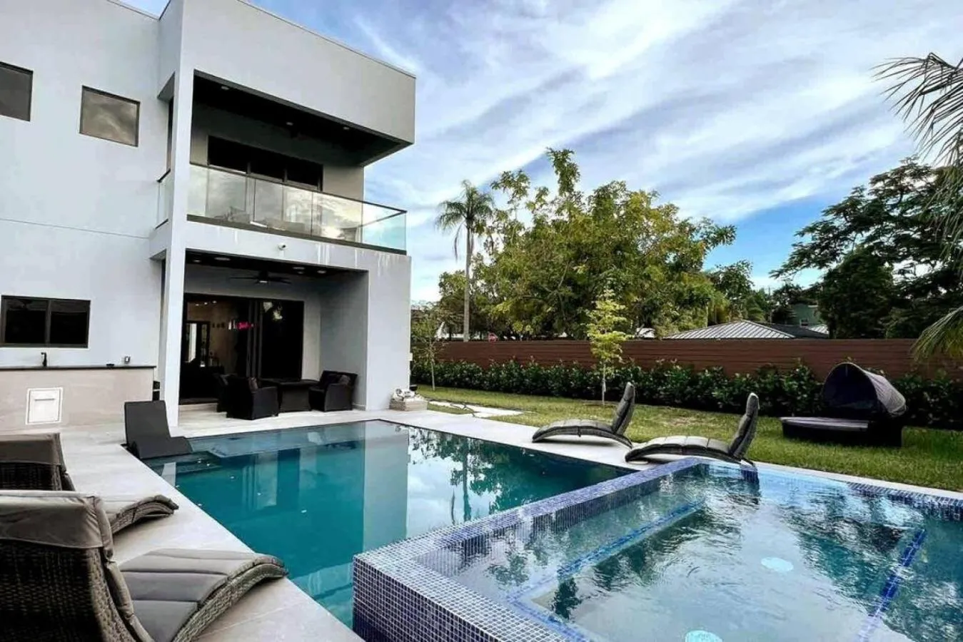 Swimming pool in The Elements Home with 2 Pools