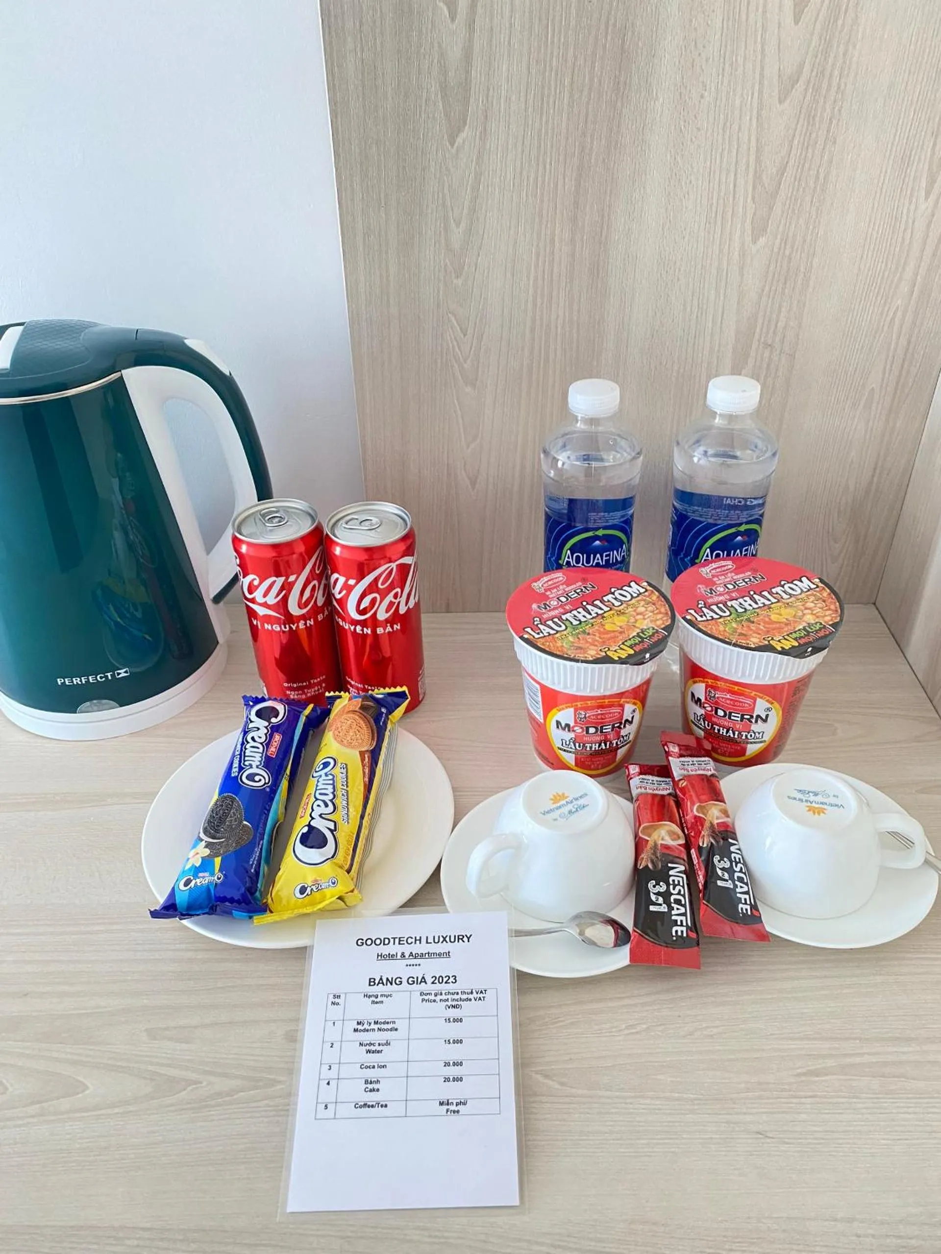 Coffee/tea facilities in GOODTECH LUXURY Hotel & Apartment