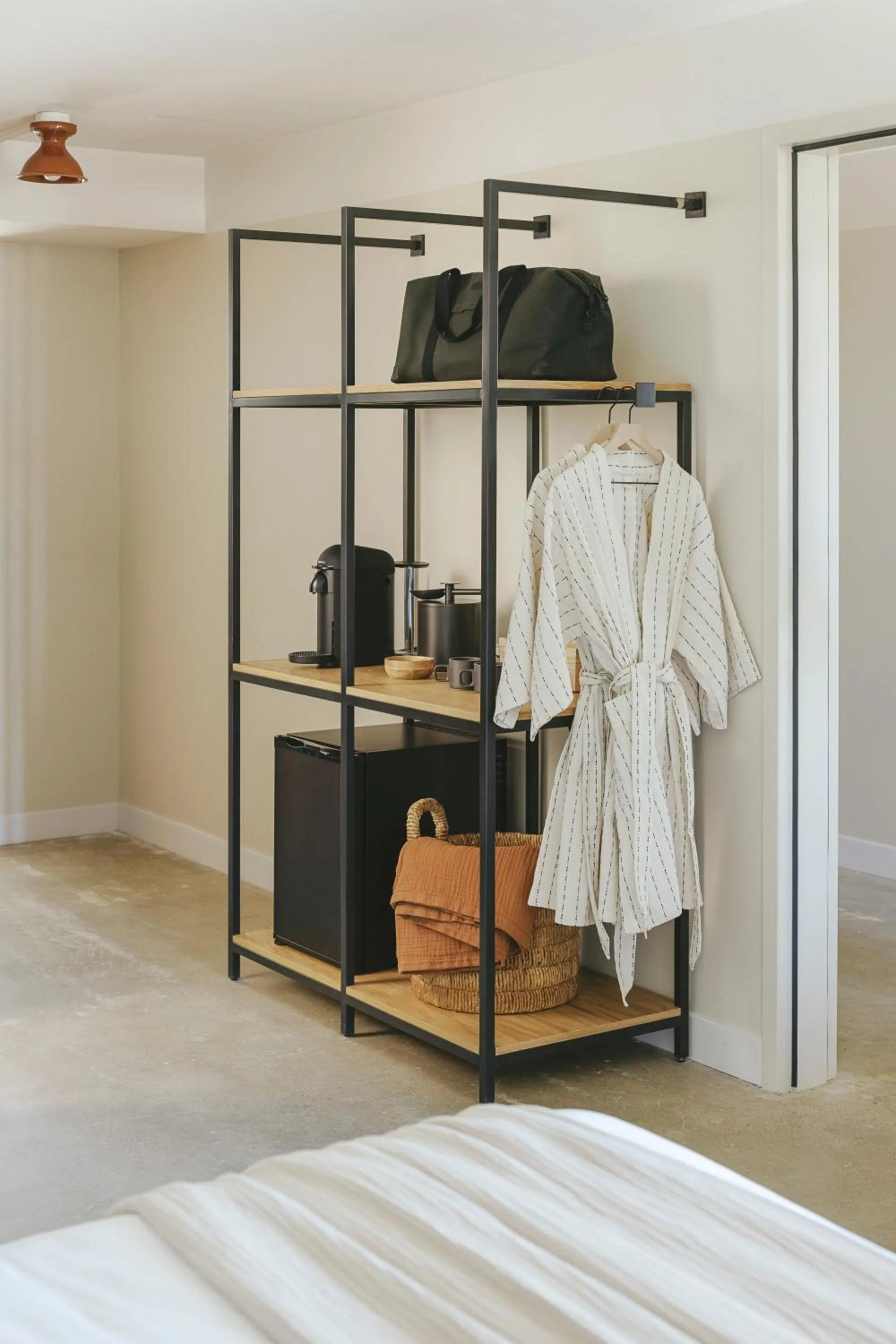 wardrobe in Drift Nashville, a Member of Design Hotels