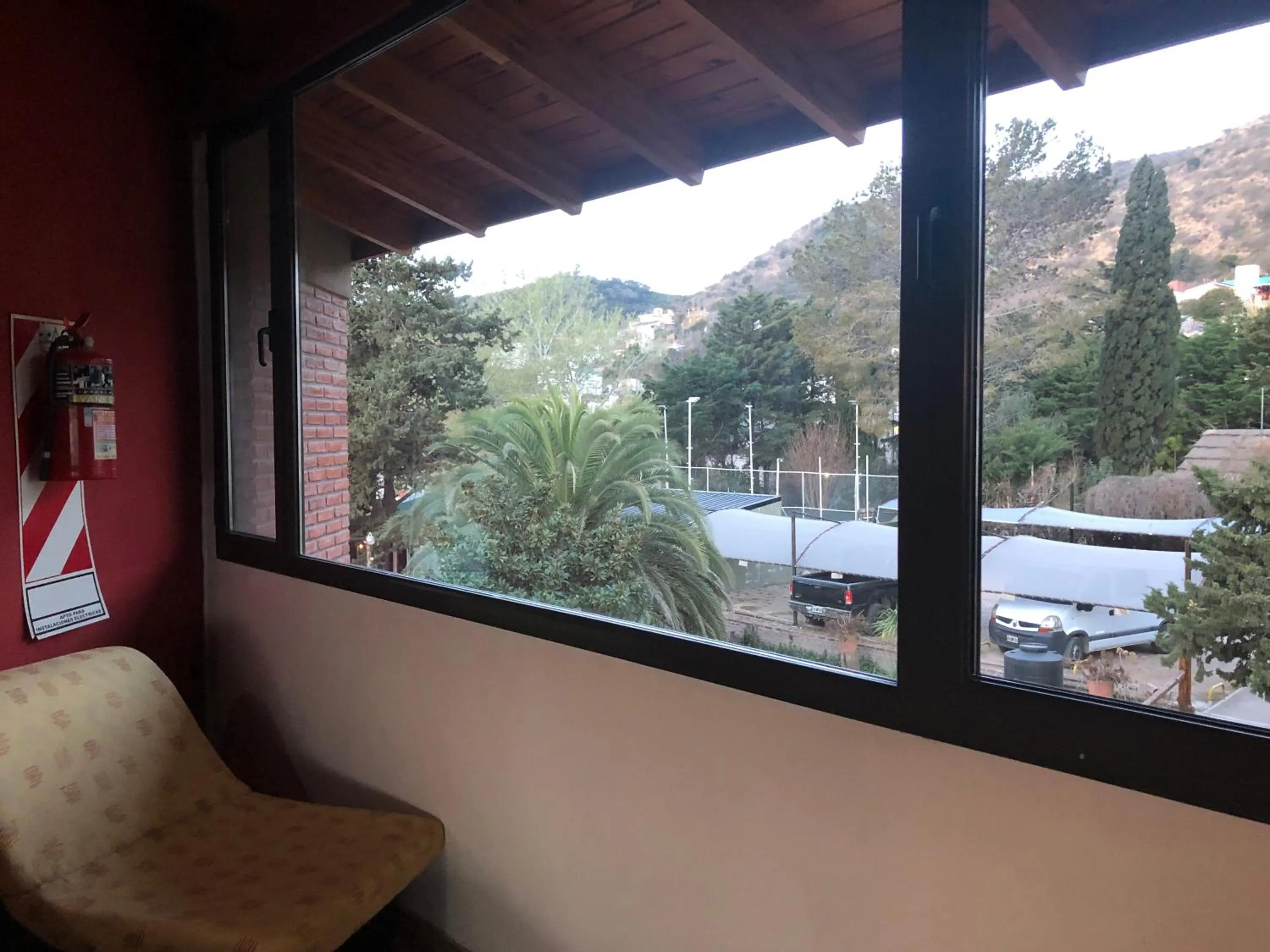 Mountain view in Apart-Hotel Gibert's House