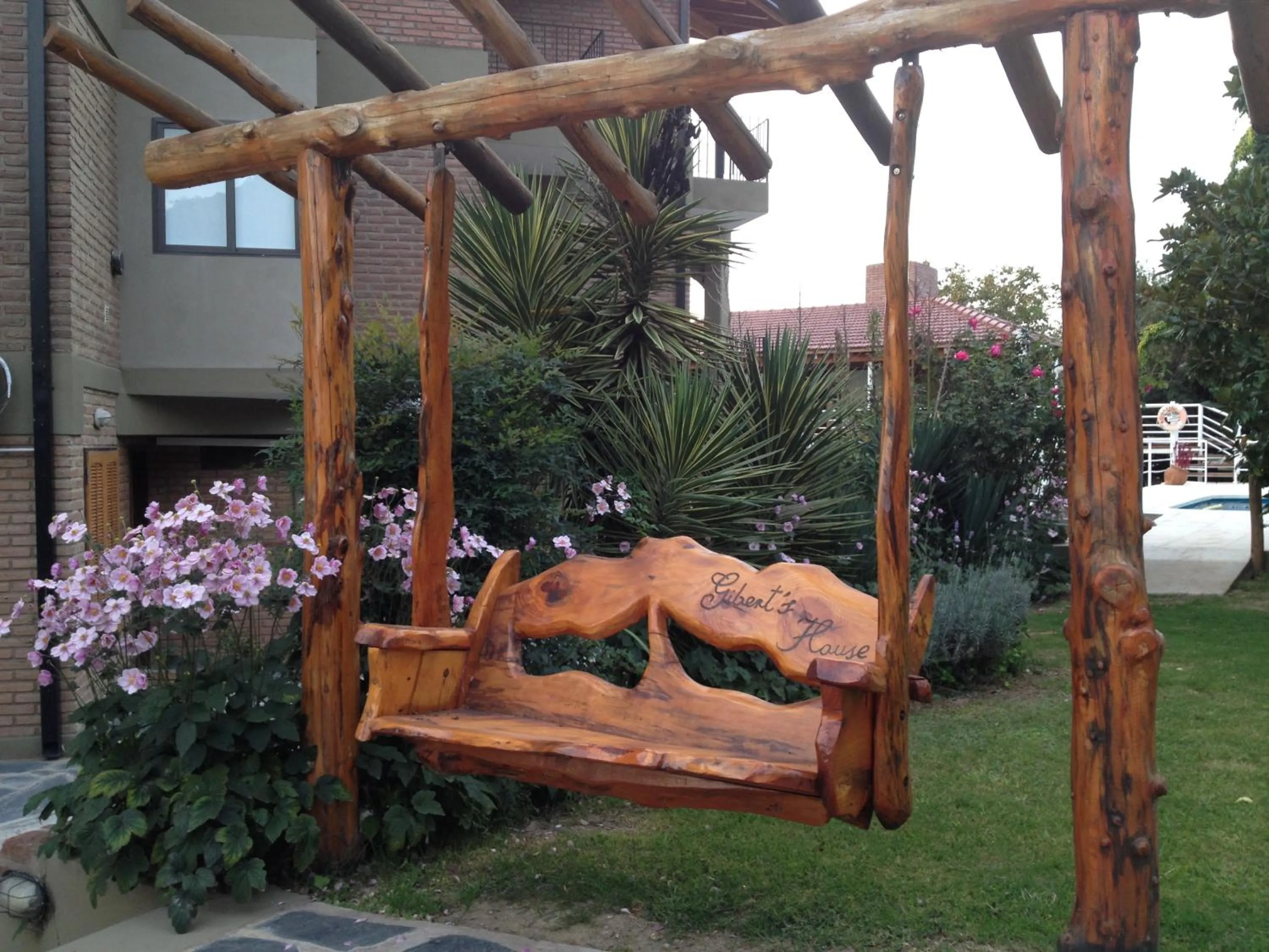 Patio in Apart-Hotel Gibert's House