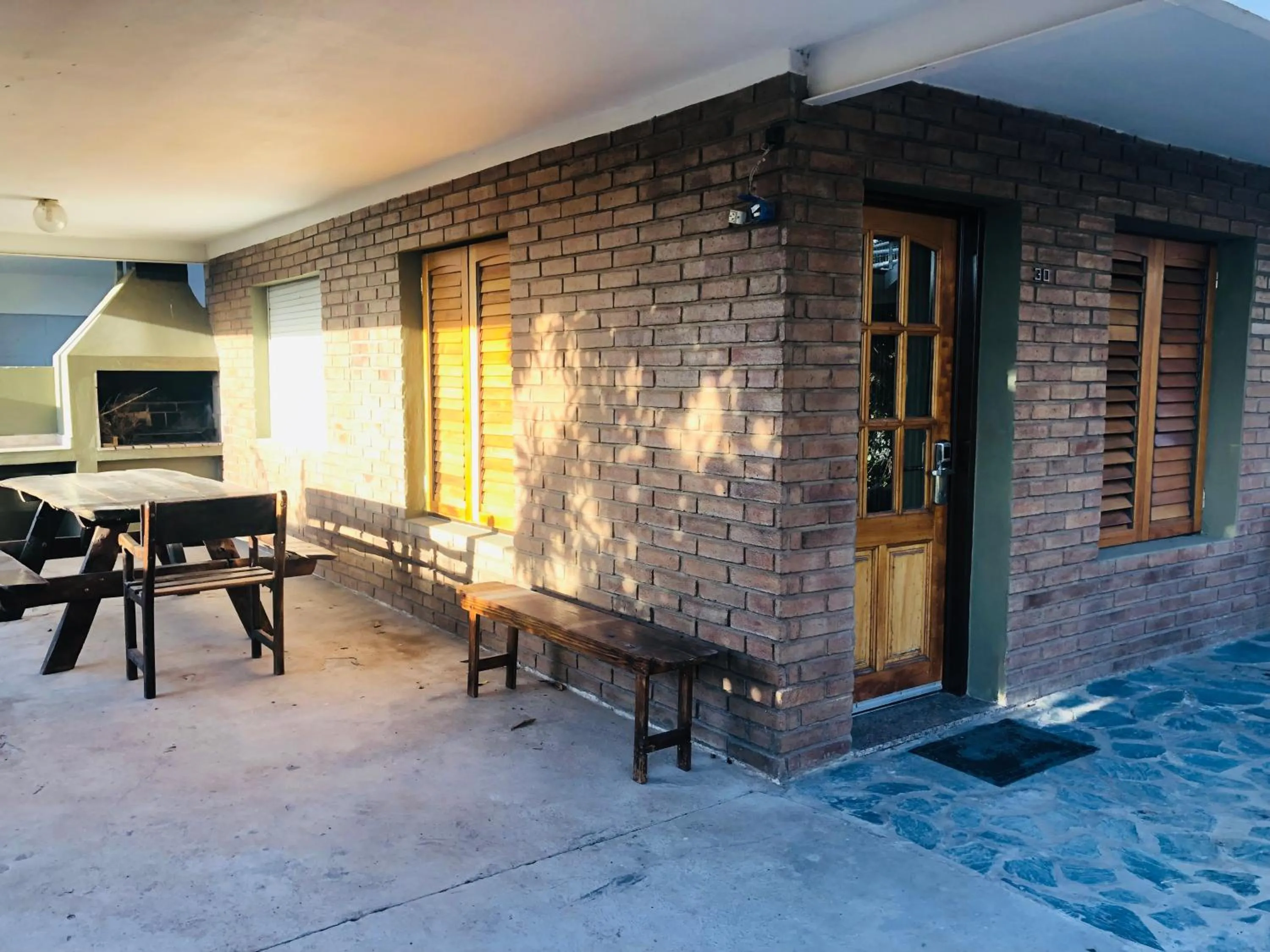 BBQ facilities in Apart-Hotel Gibert's House