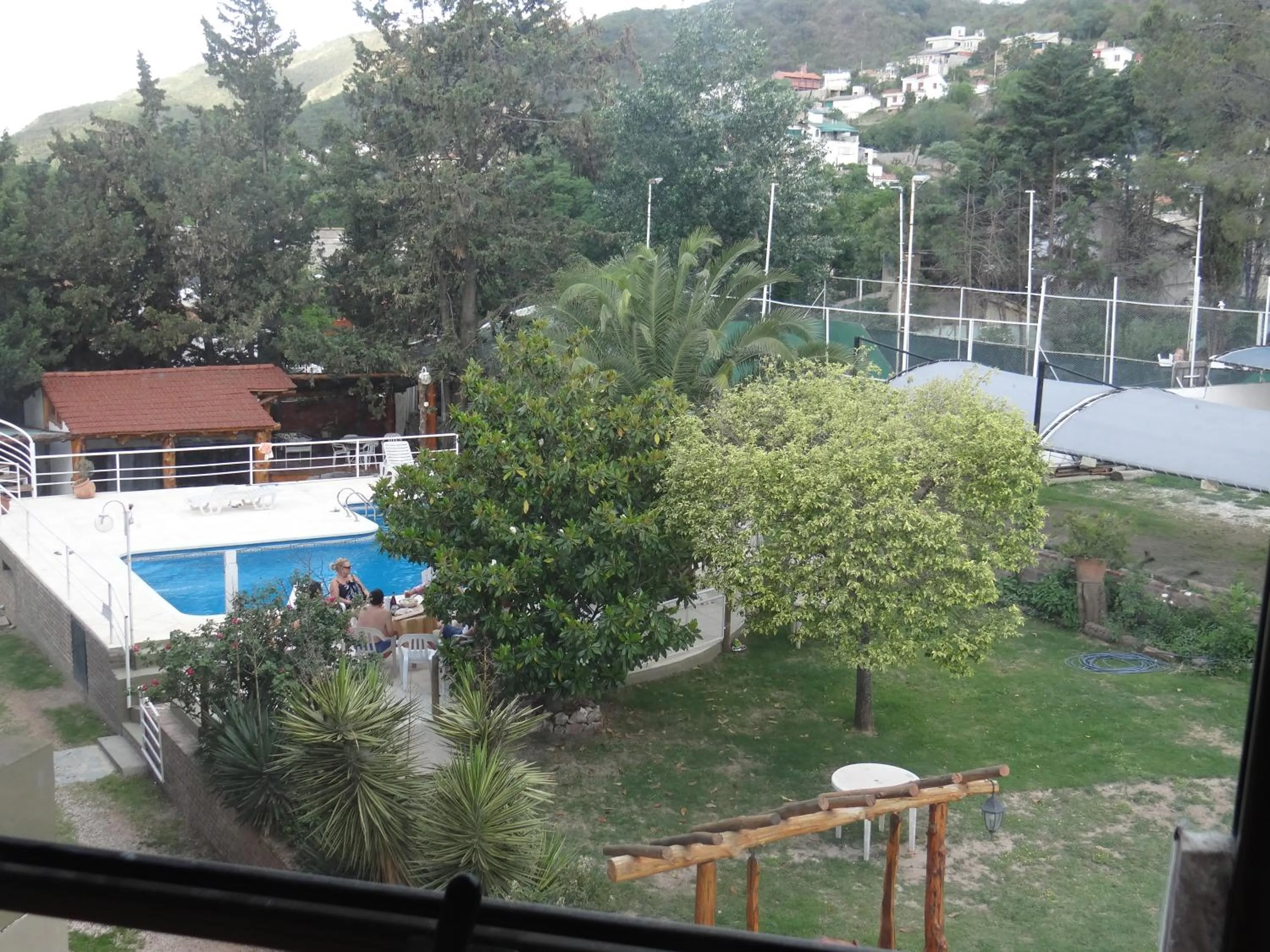 Garden view in Apart-Hotel Gibert's House