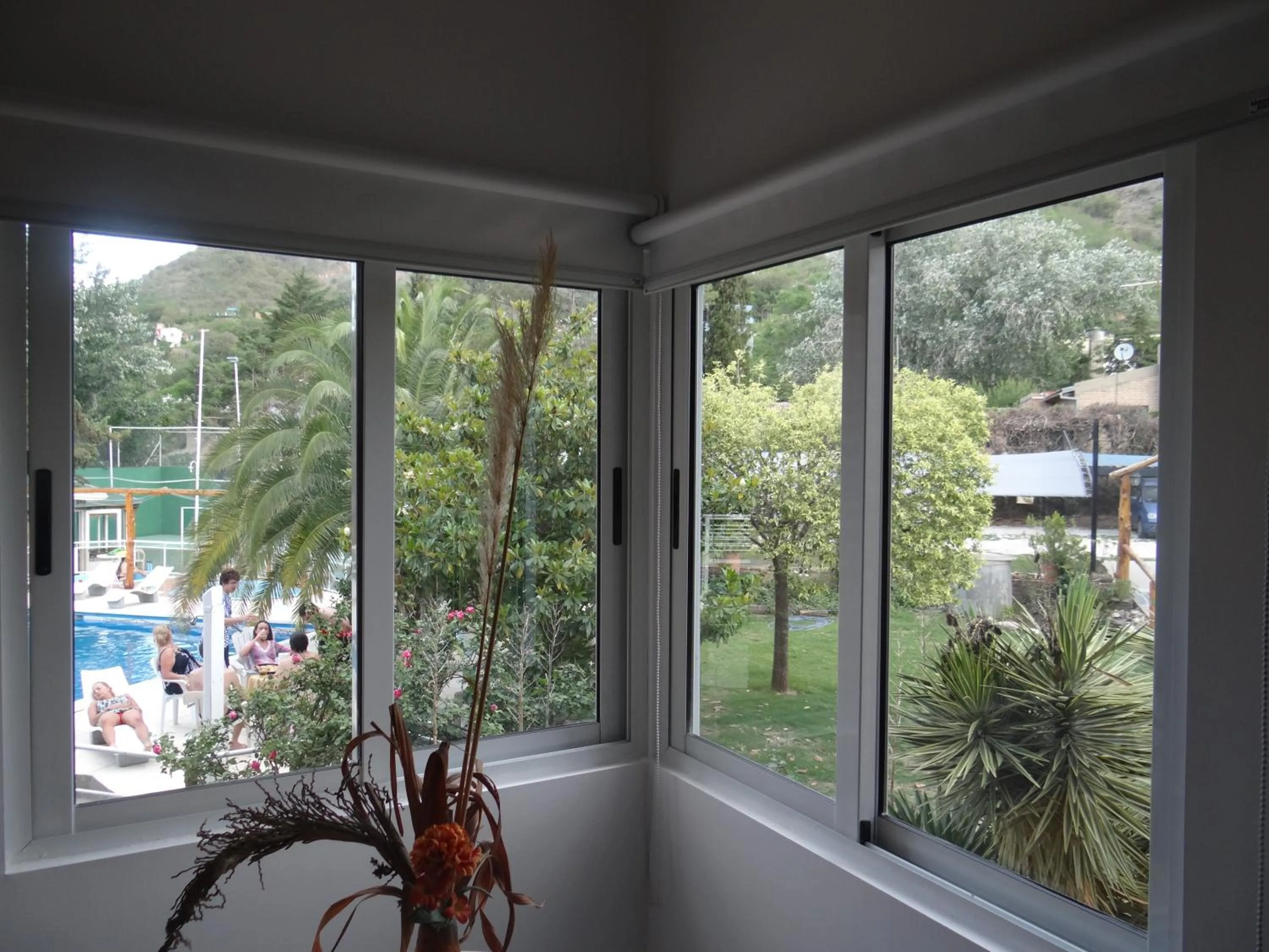 Garden view in Apart-Hotel Gibert's House