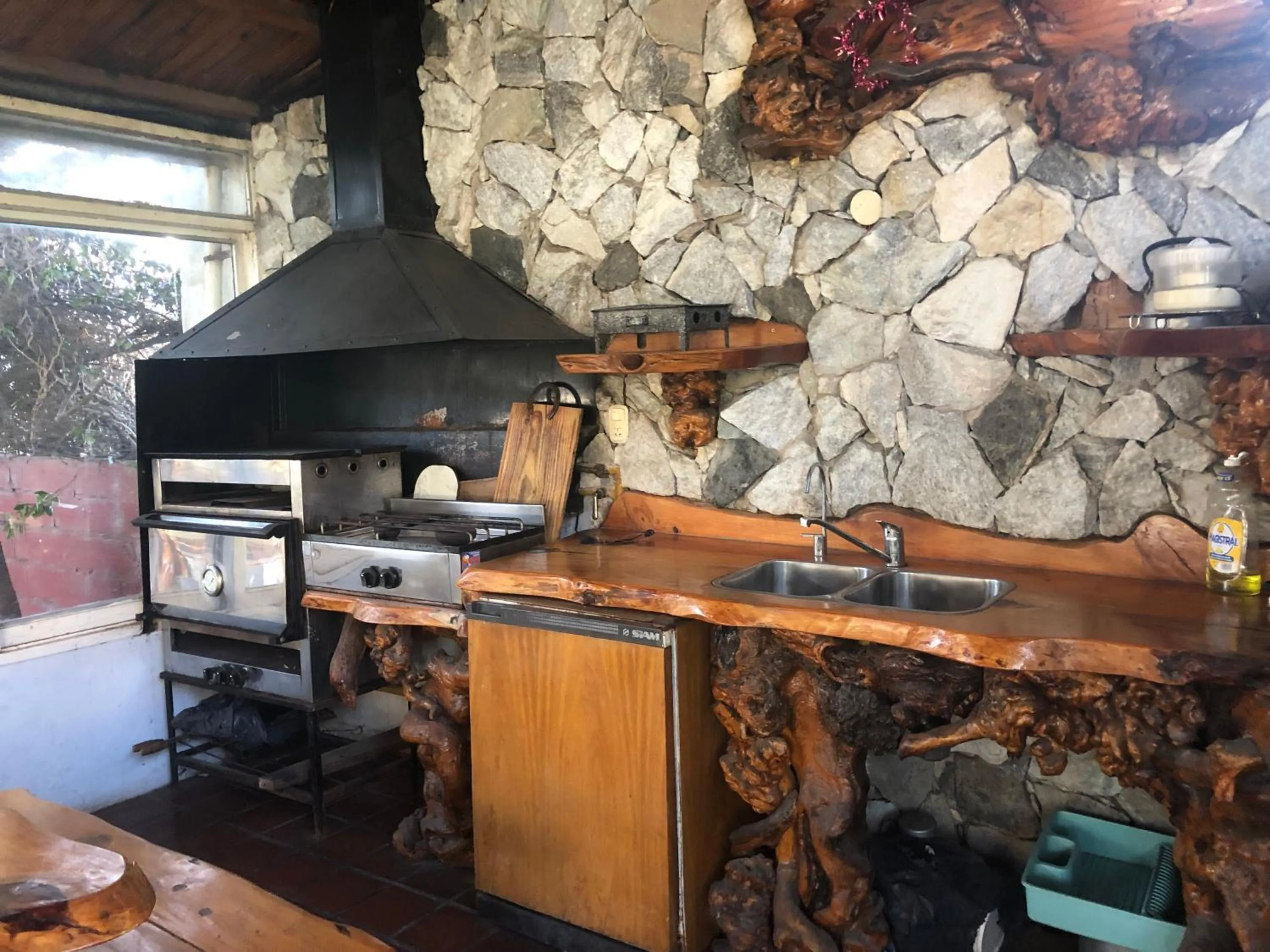 BBQ facilities in Apart-Hotel Gibert's House