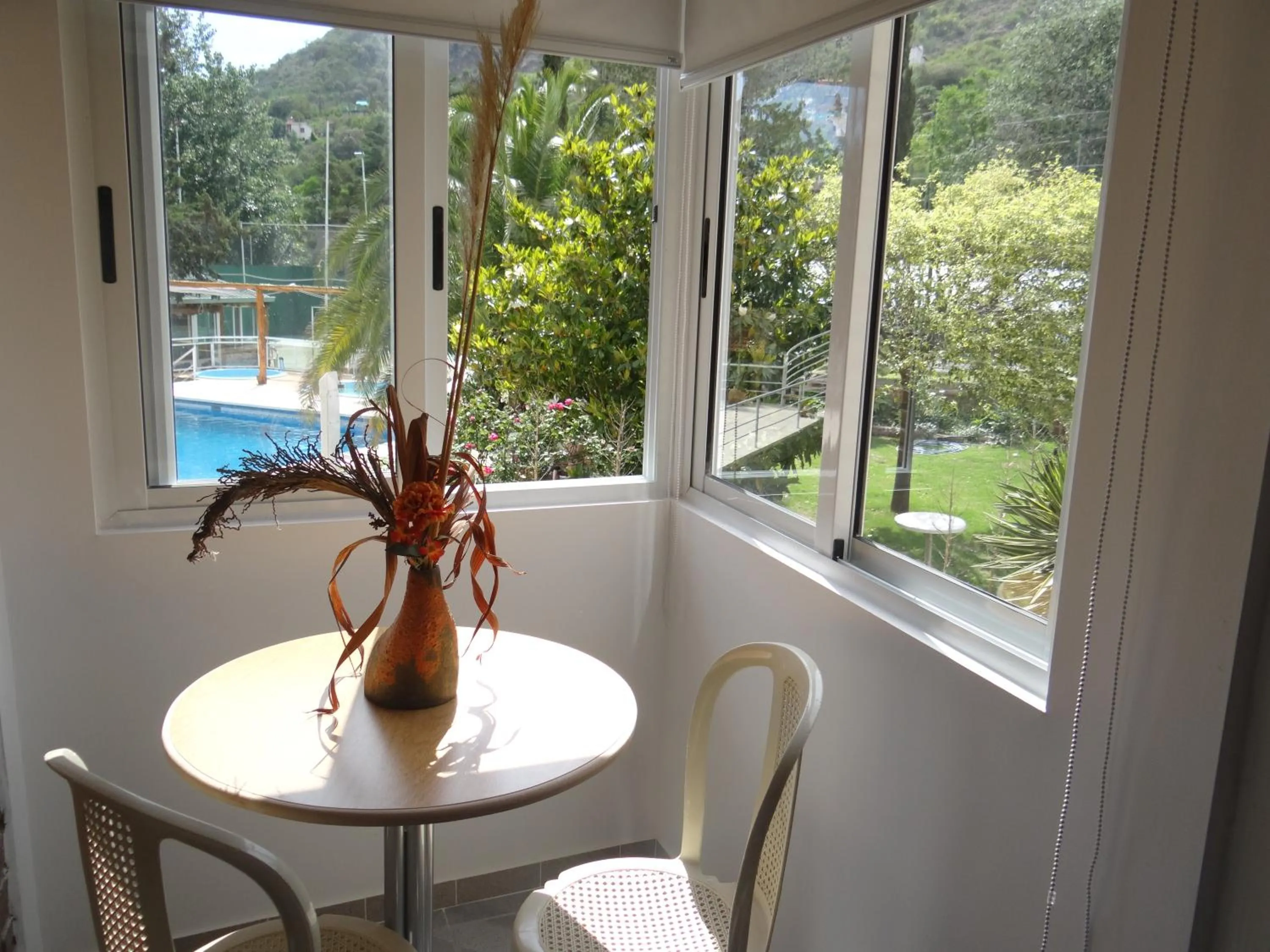 Garden view in Apart-Hotel Gibert's House