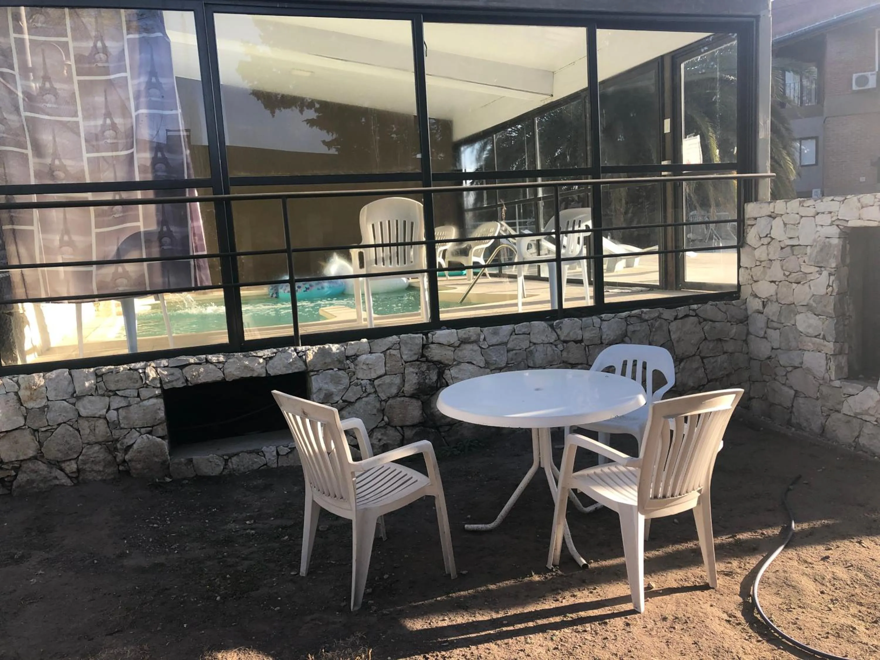 Patio in Apart-Hotel Gibert's House
