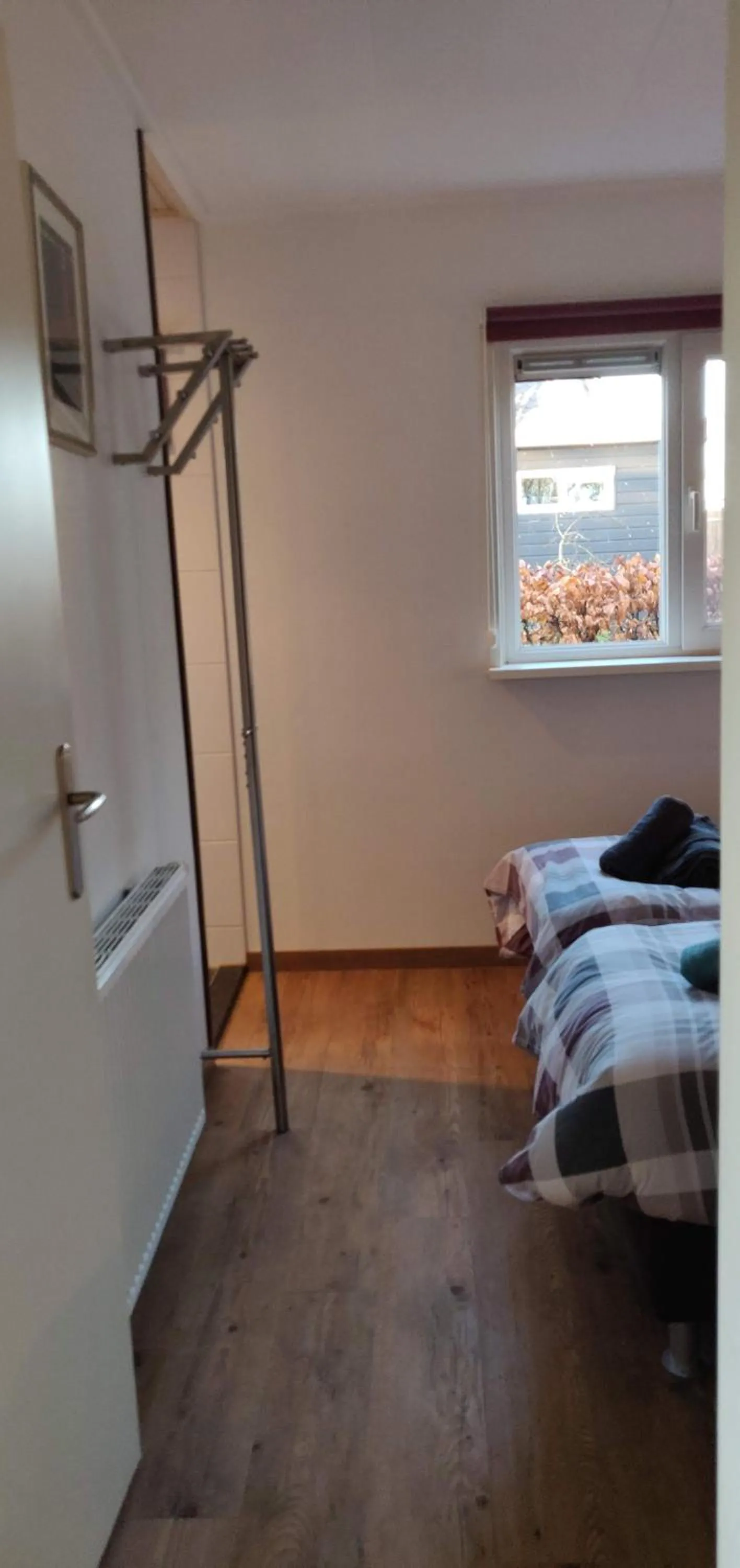 Bedroom, Bed in Vakantiebungalow Texel