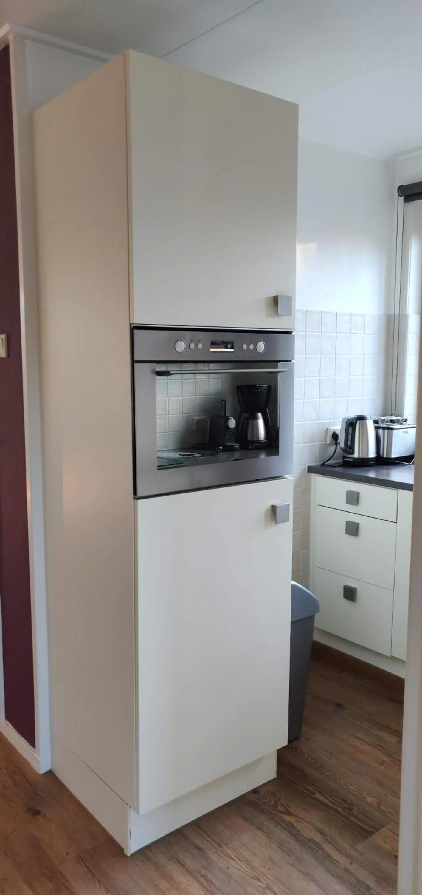 Kitchen or kitchenette in Vakantiebungalow Texel