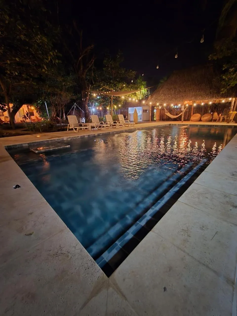 Swimming pool in Hotel Zelen