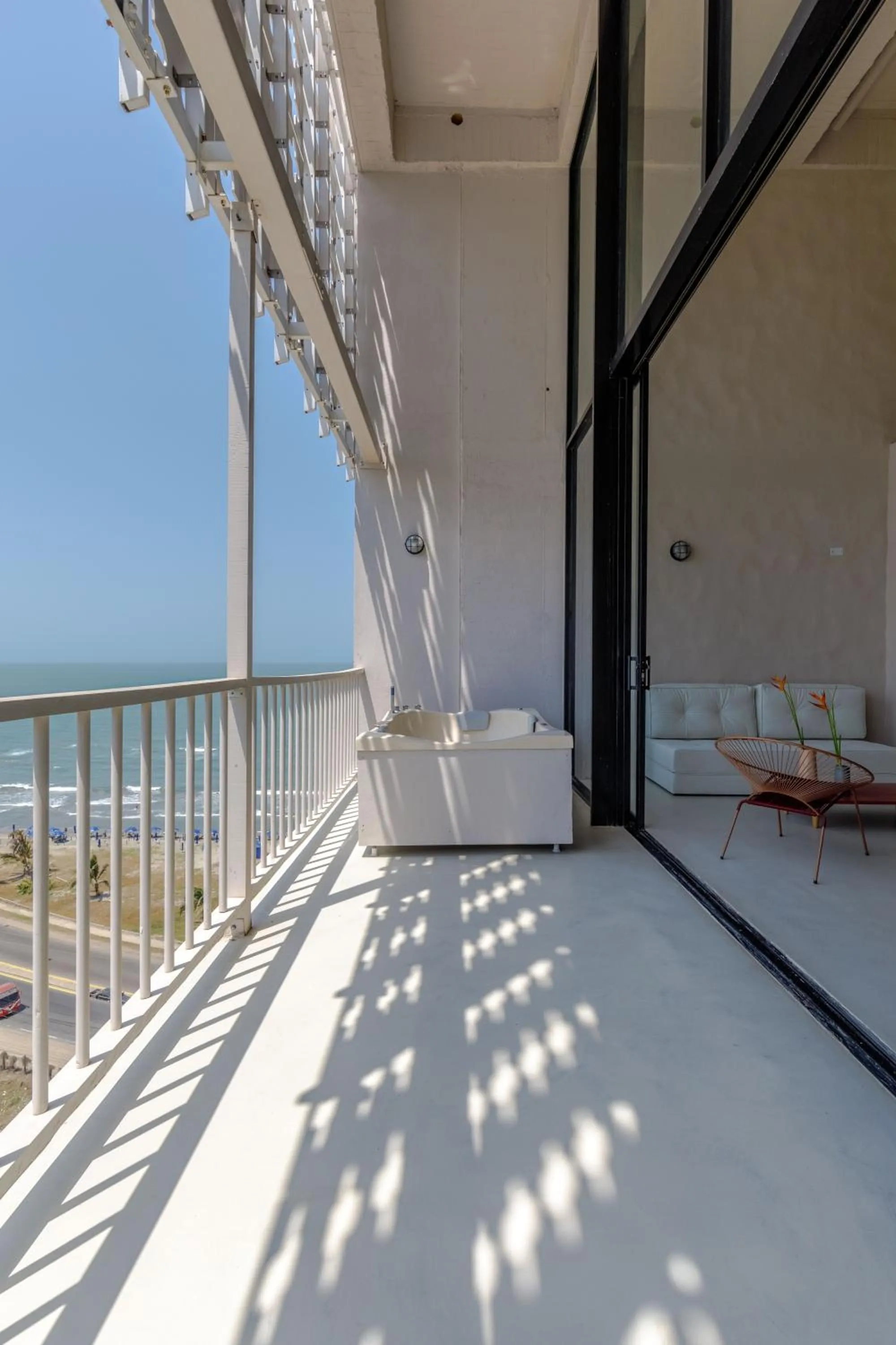 Balcony/Terrace in Bondo Estudio