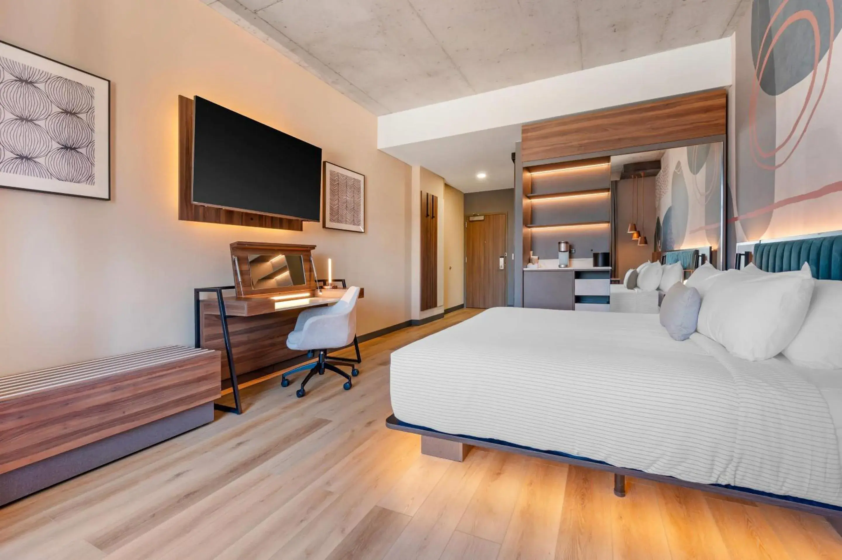 Bedroom, Bed in Cambria Hotel Nashville Midtown Bedroom, Bed in Cambria Hotel Nashville Midtown