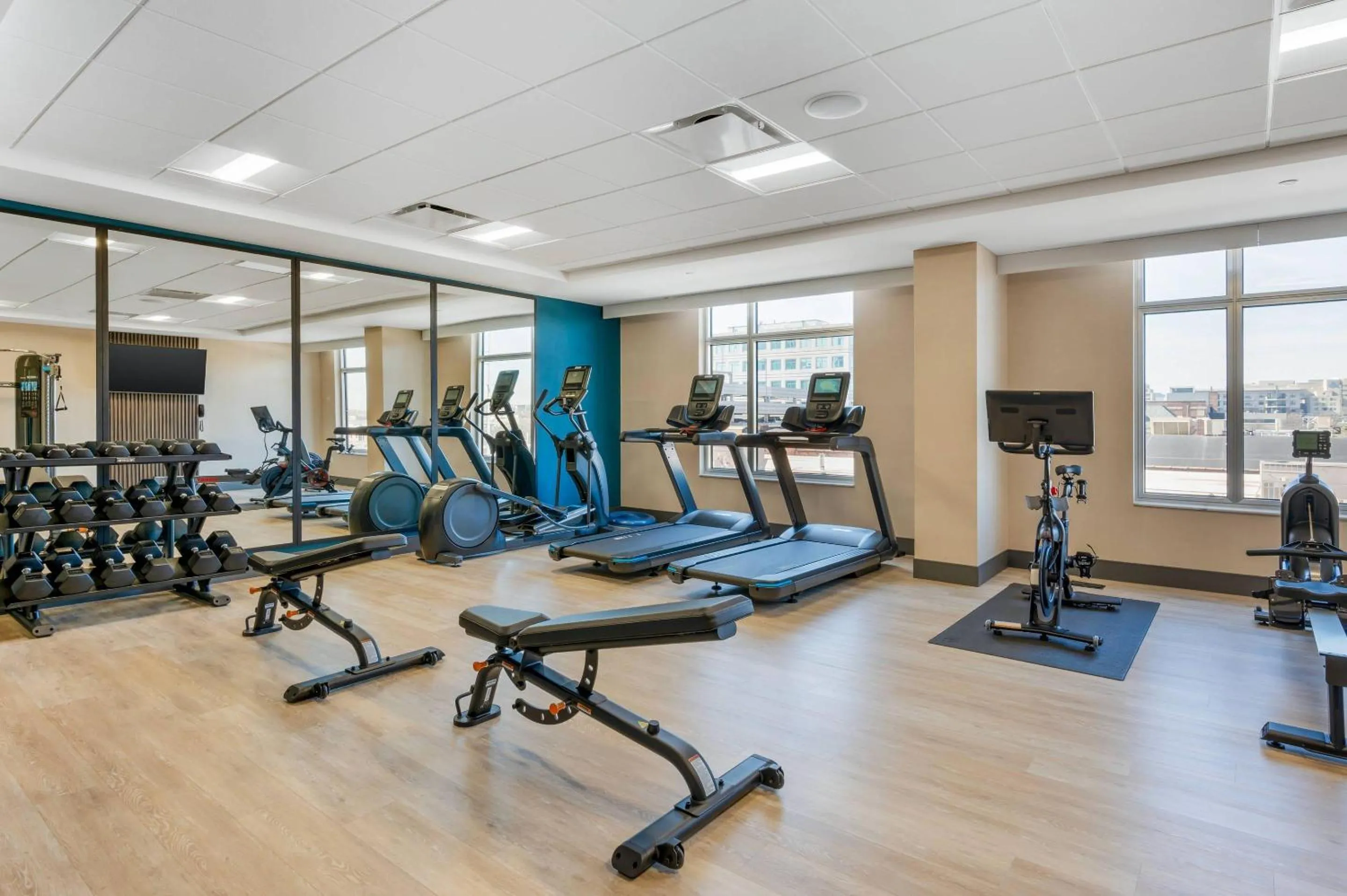 Fitness centre/facilities in Cambria Hotel Nashville Midtown