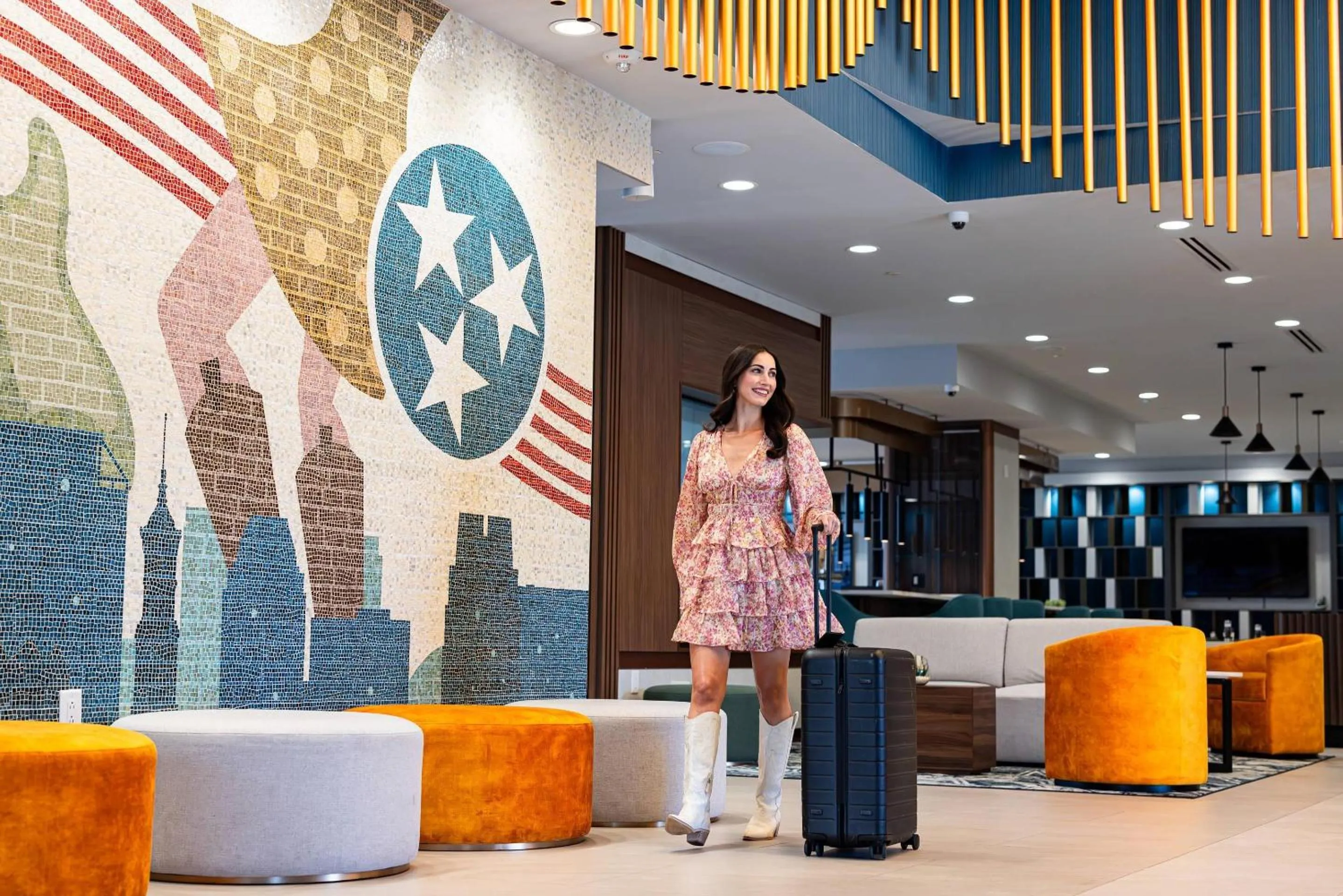 Lobby or reception in Cambria Hotel Nashville Midtown