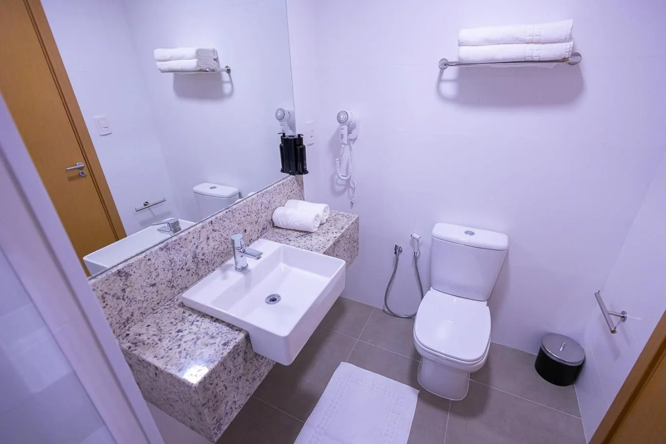 Bathroom in Hotel Caiuá Blumenau