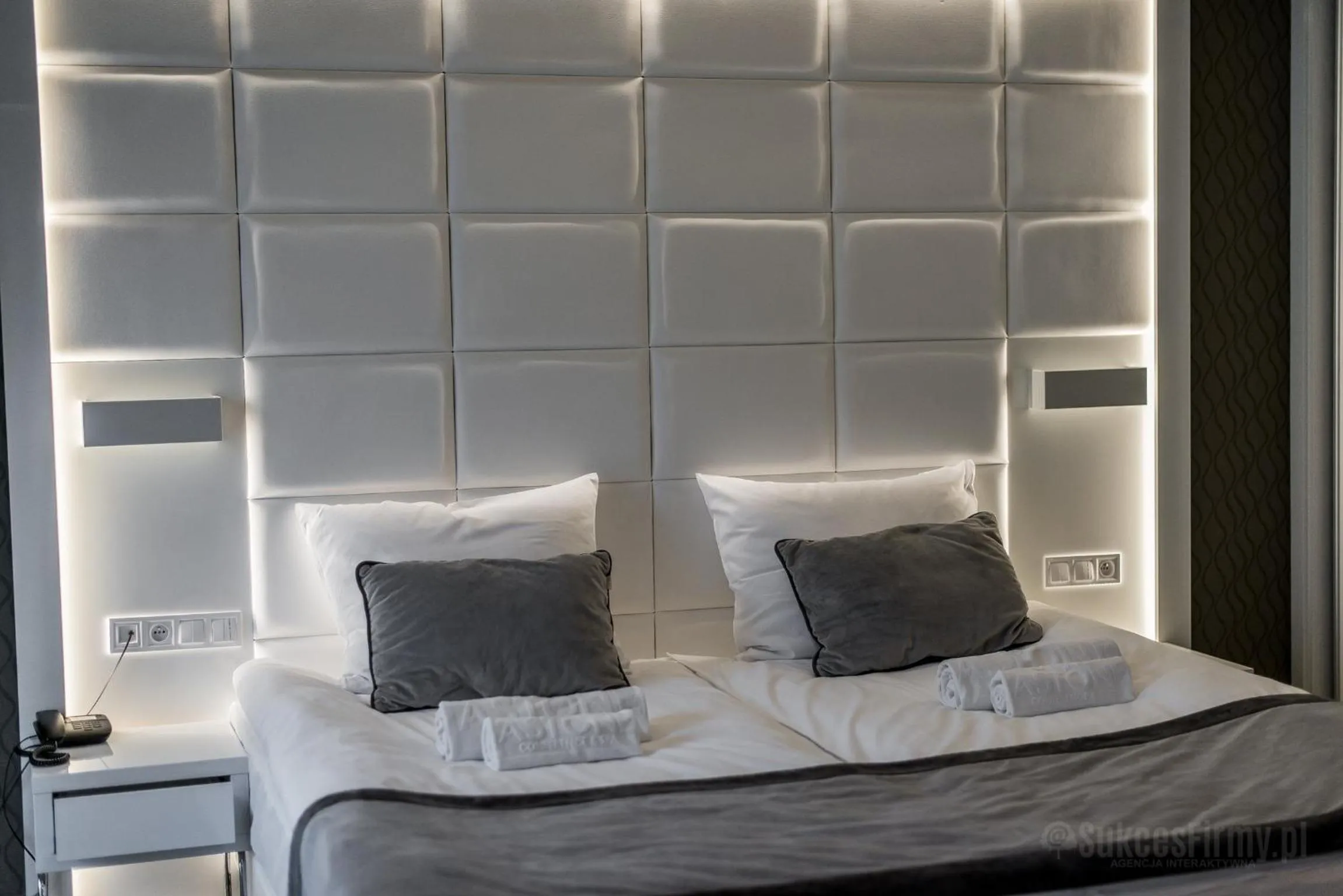 Bed in Hotel Astone Conference & Spa