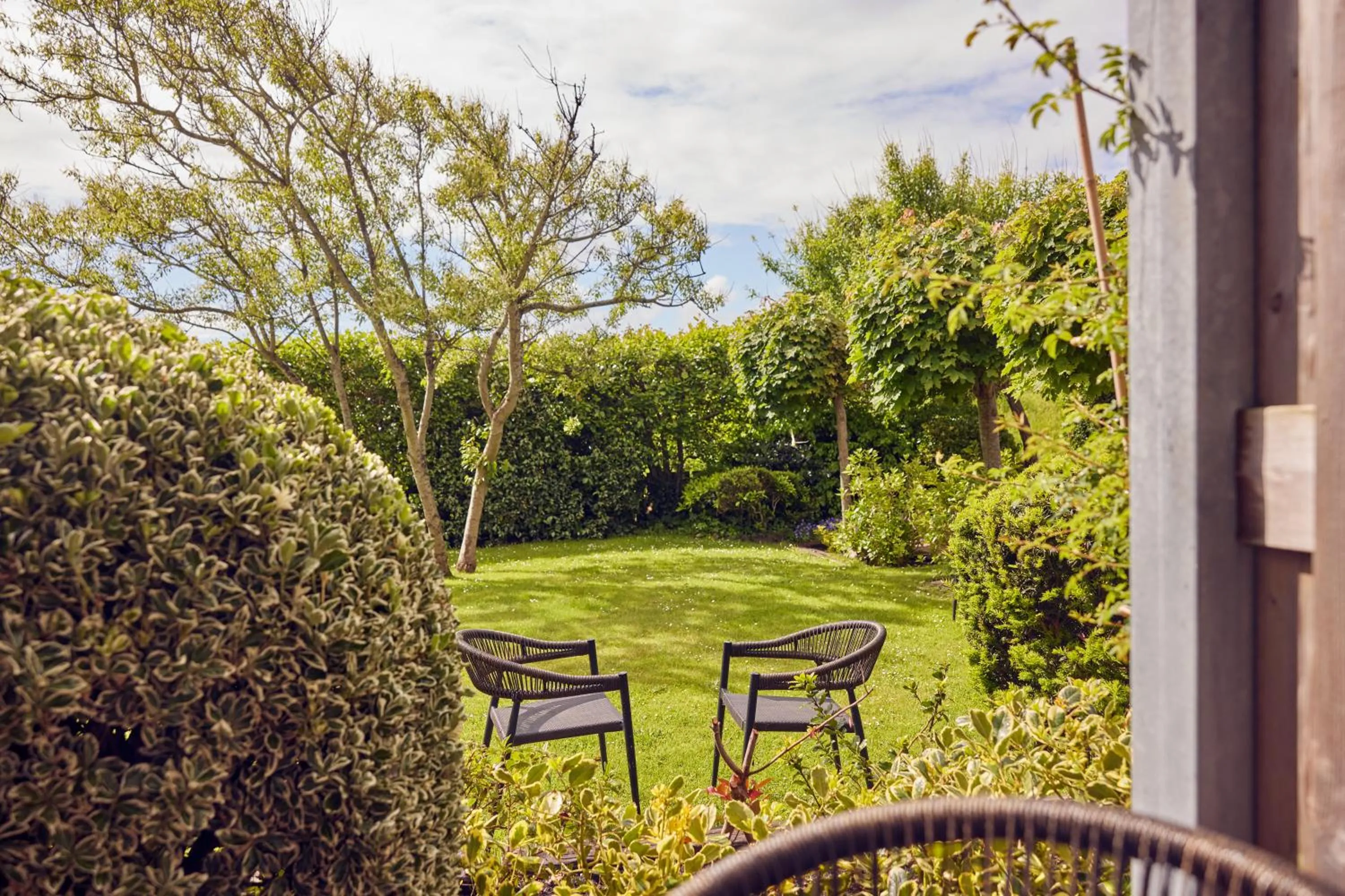 Garden in WestCord Hotel de Wadden
