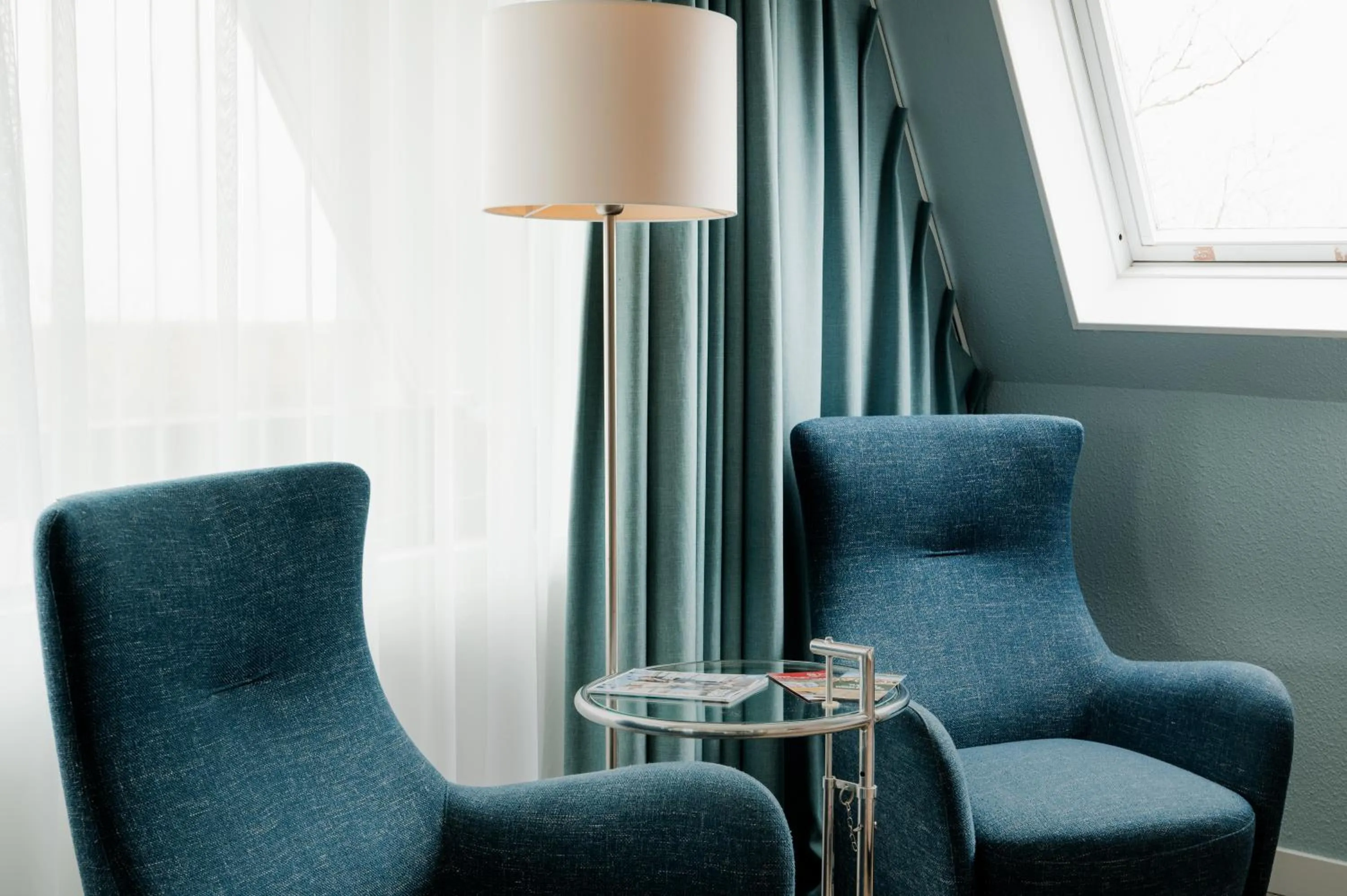 Seating area in WestCord Hotel de Wadden