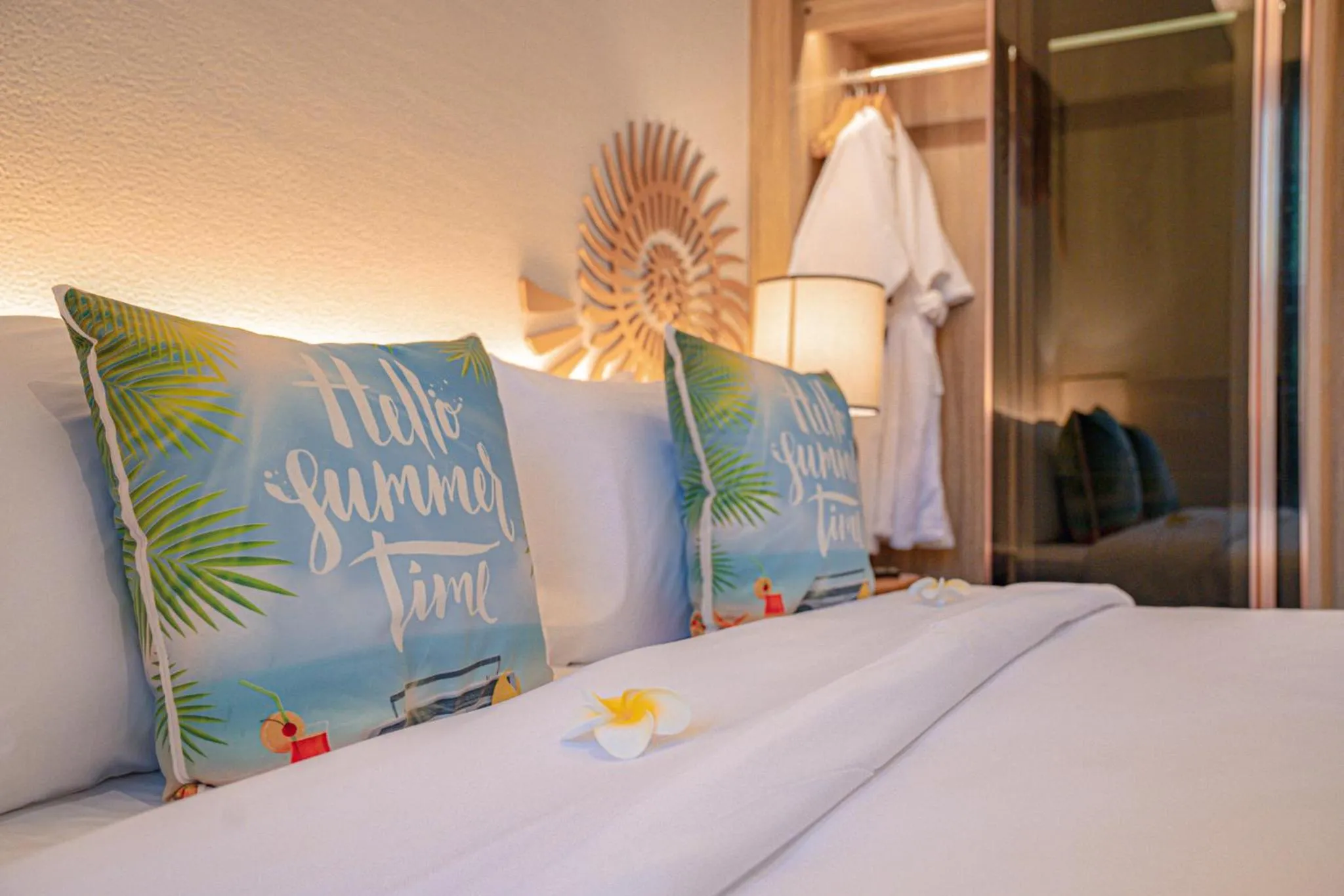 Bed in The Marin Phuket Kamala Beach