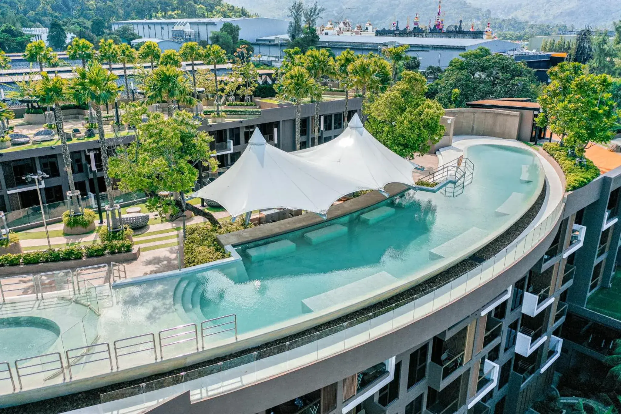 Swimming pool in The Marin Phuket Kamala Beach Swimming pool in The Marin Phuket Kamala Beach