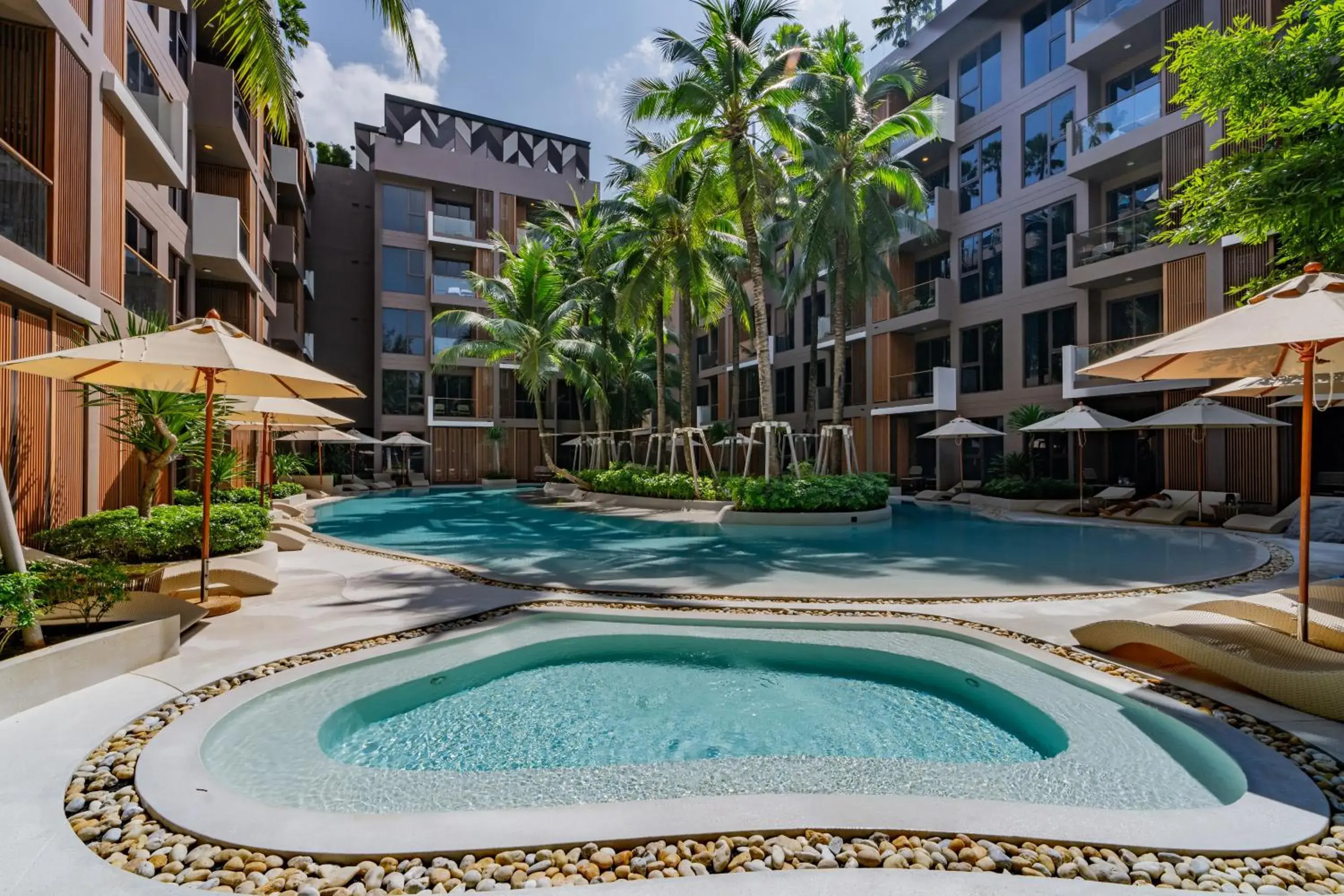 Swimming pool in The Marin Phuket Kamala Beach Swimming pool in The Marin Phuket Kamala Beach