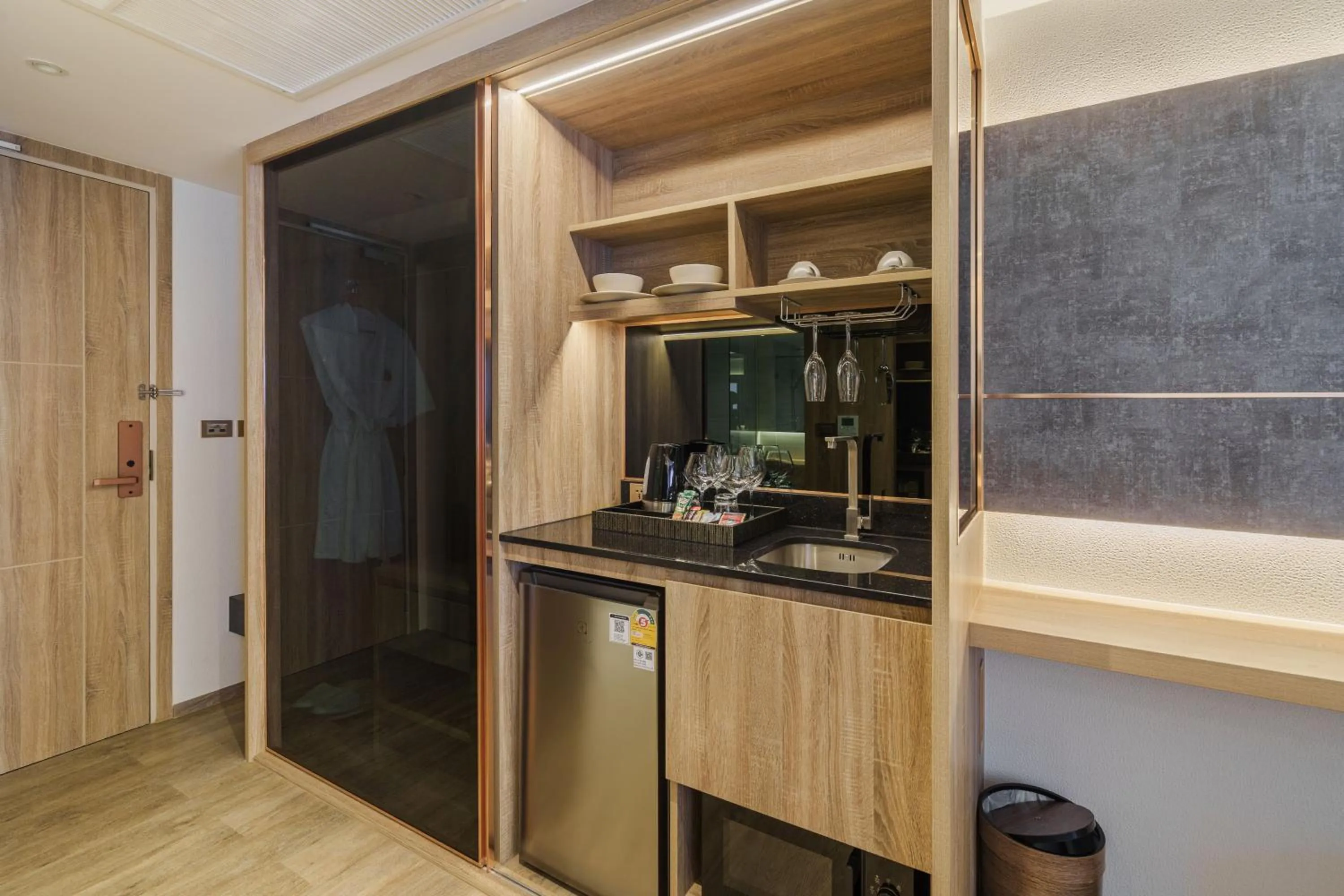 Kitchen or kitchenette in The Marin Phuket Kamala Beach