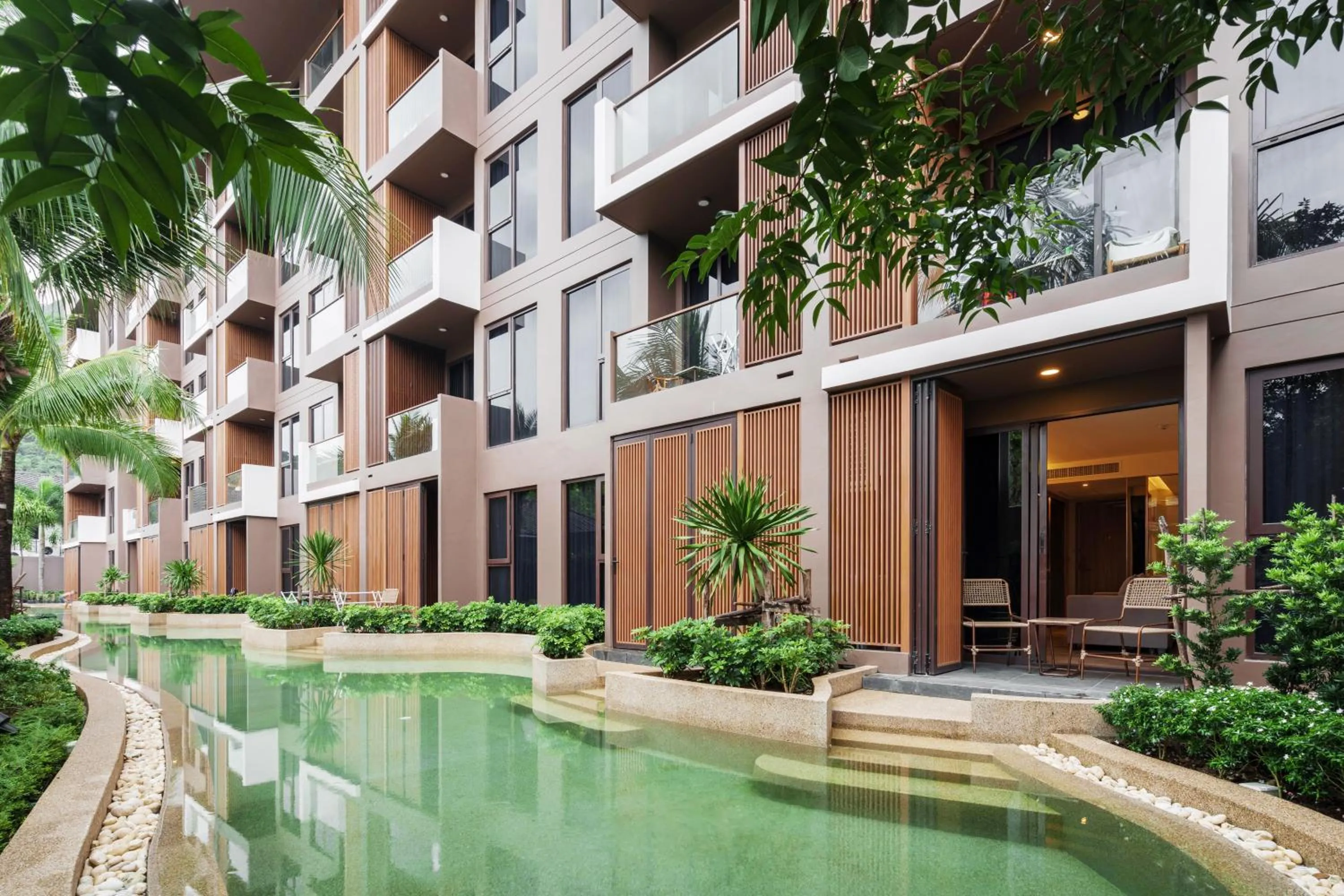 Pool view in The Marin Phuket Kamala Beach