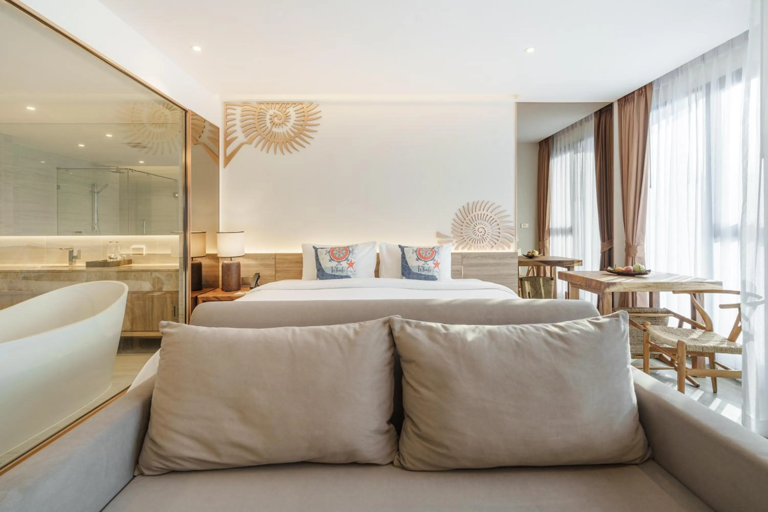 Bed in The Marin Phuket Kamala Beach