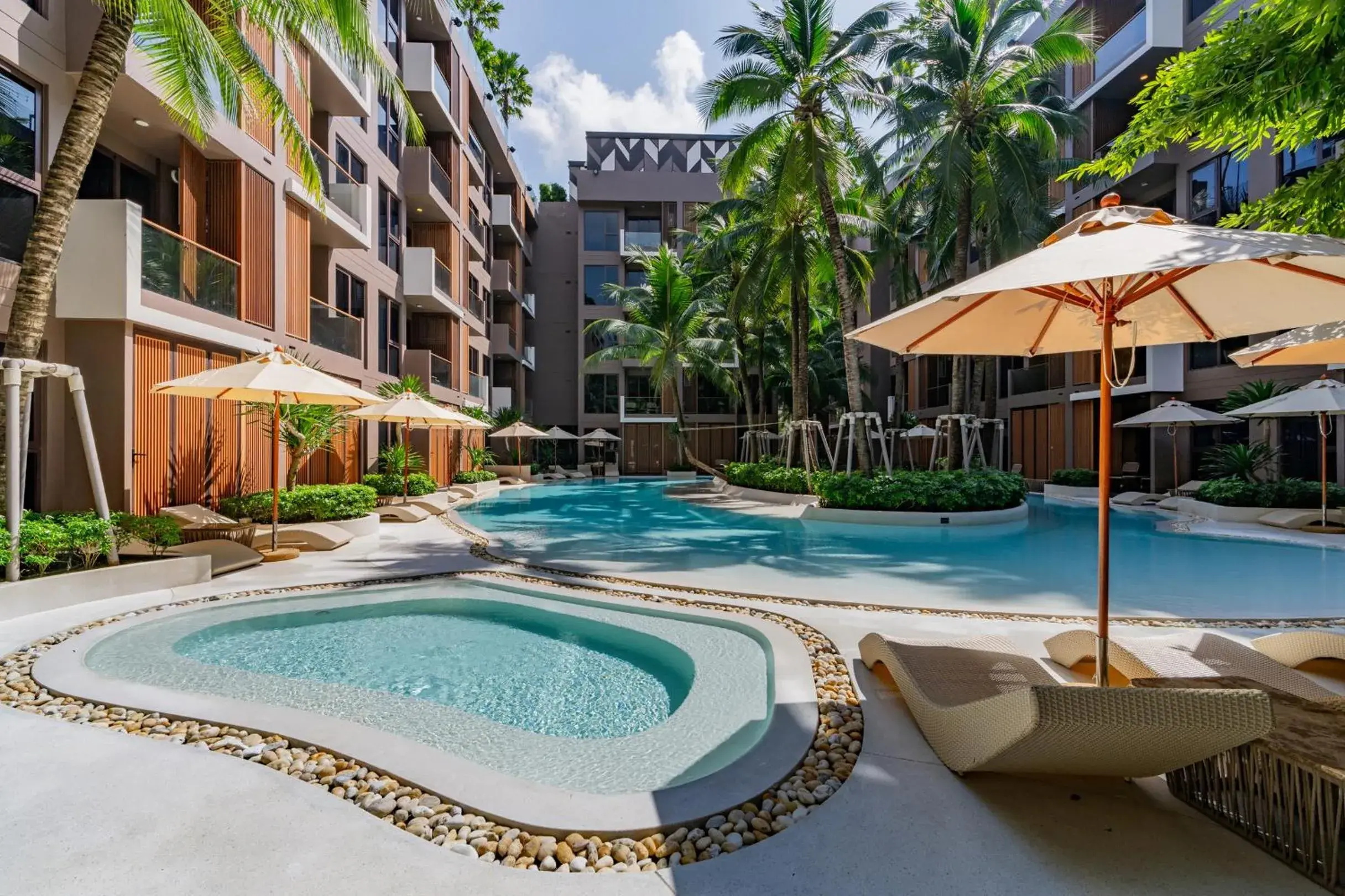 Swimming pool in The Marin Phuket Kamala Beach Swimming pool in The Marin Phuket Kamala Beach