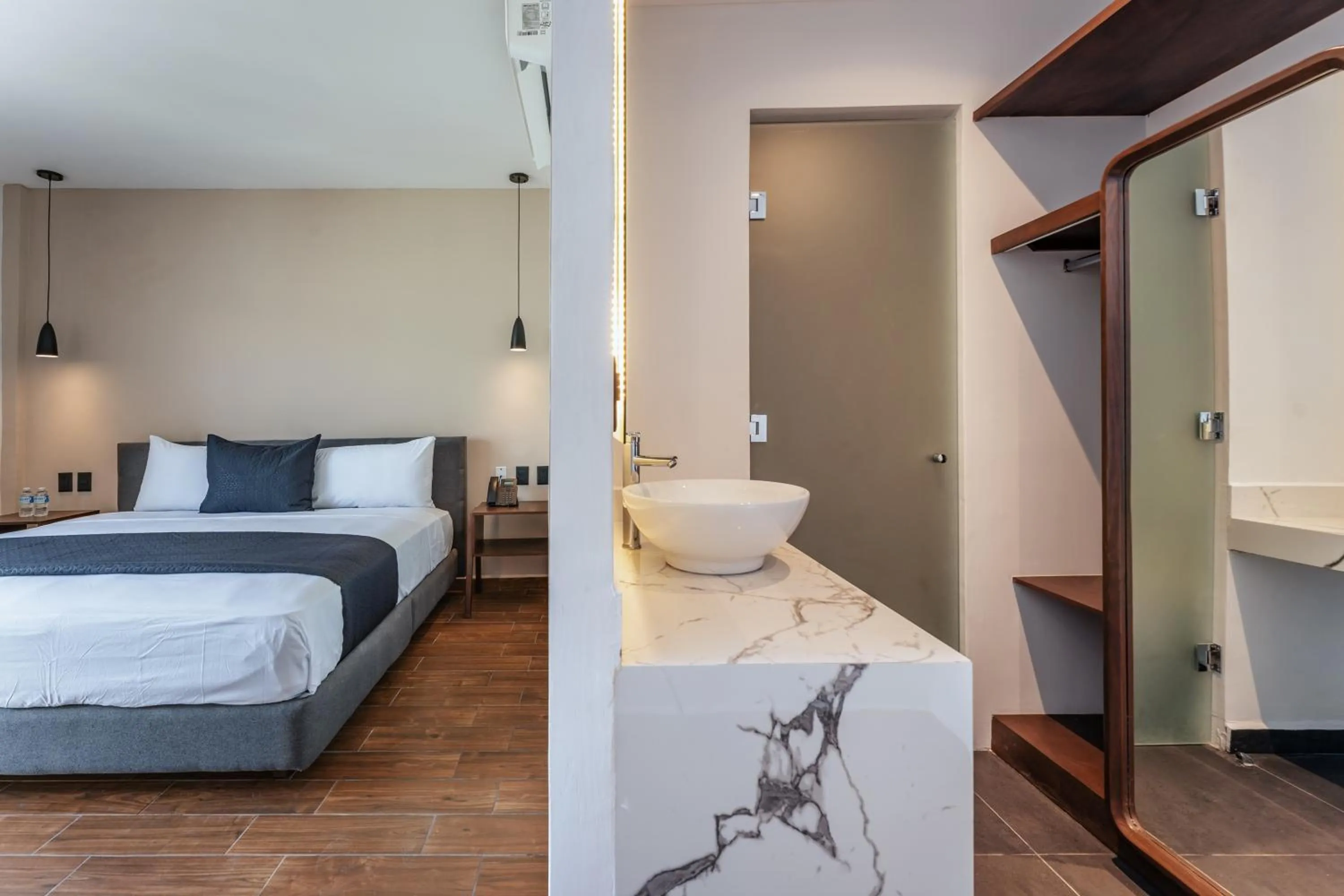 Bed in Hotel Mexico, Merida