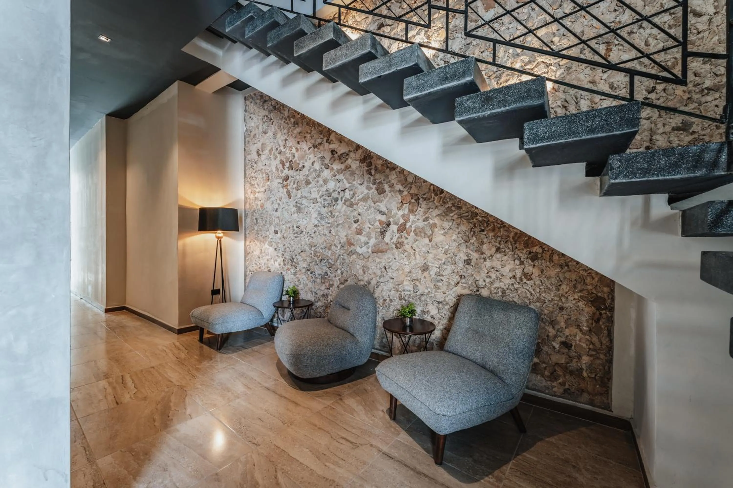 Lobby or reception in Hotel Mexico, Merida