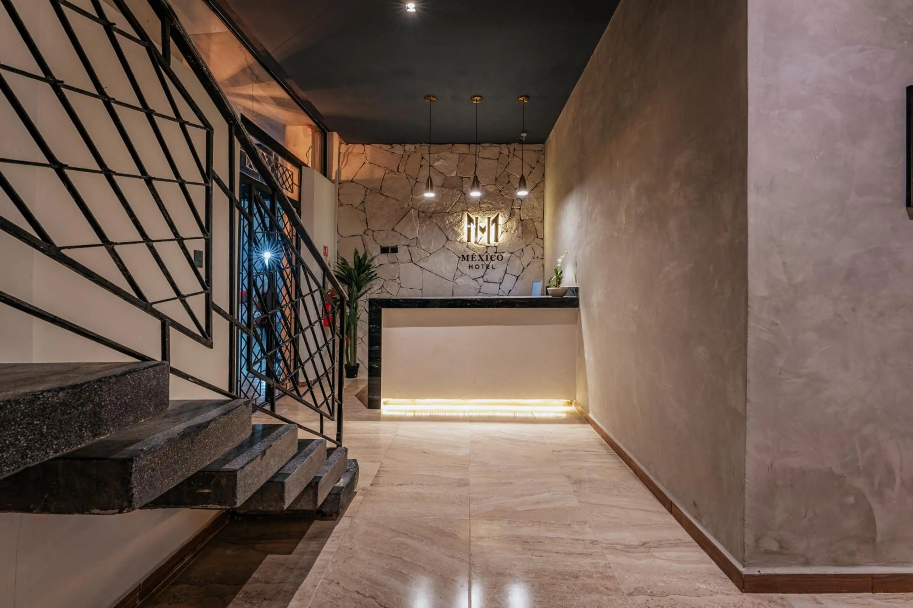 Lobby or reception in Hotel Mexico, Merida