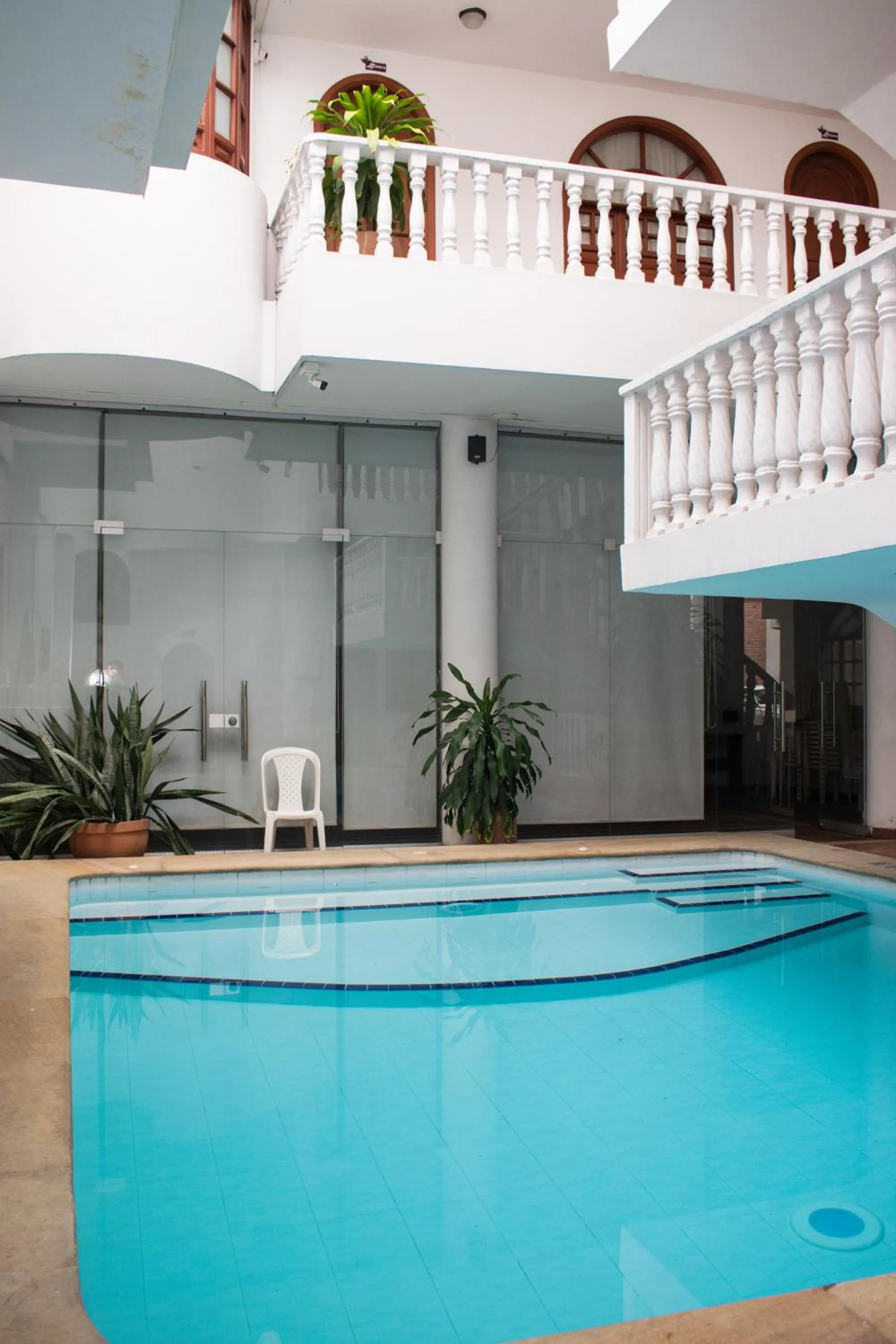 Pool view in Hotel Zaraya