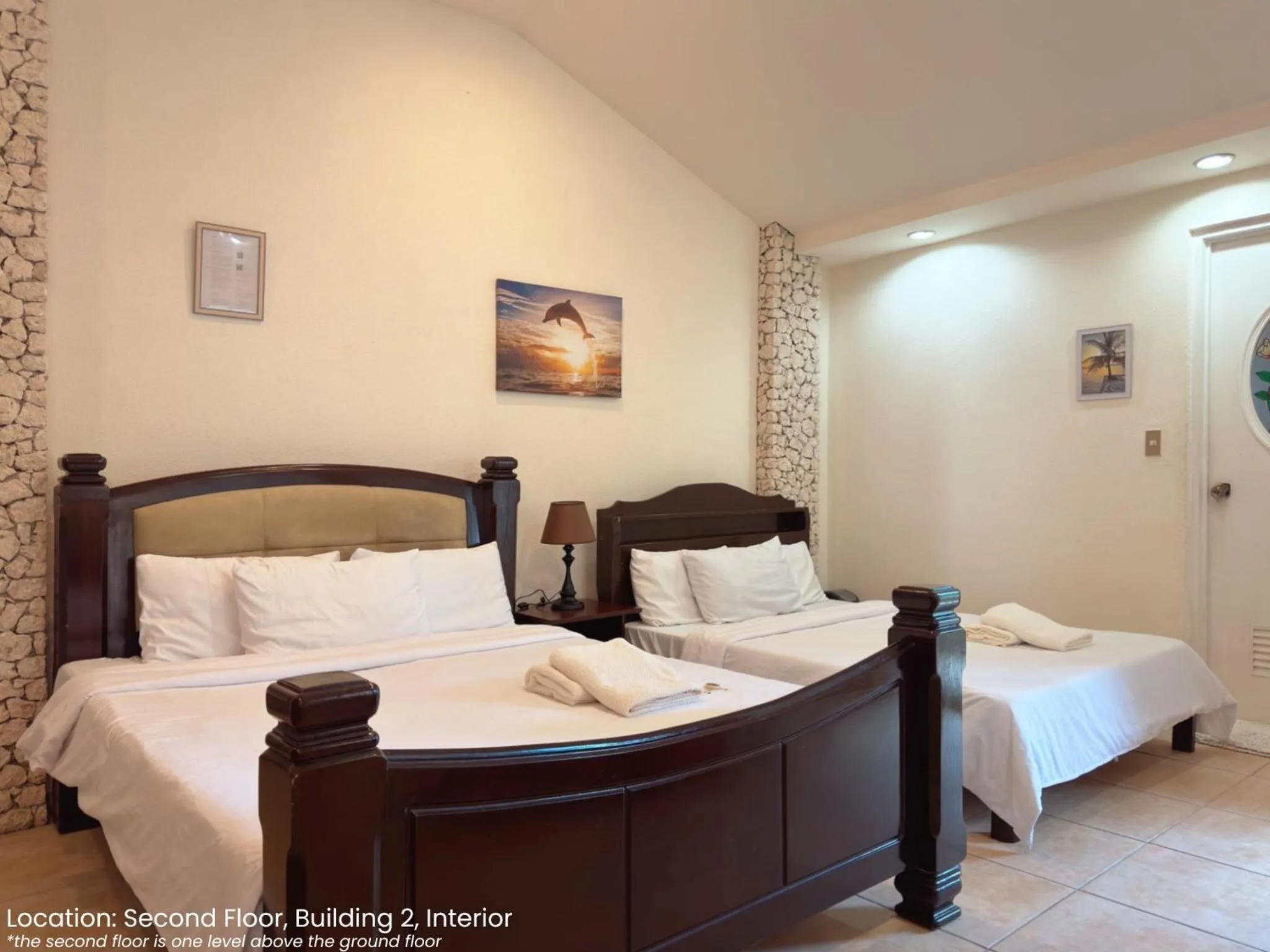 Bed in Sunset Beach Resort