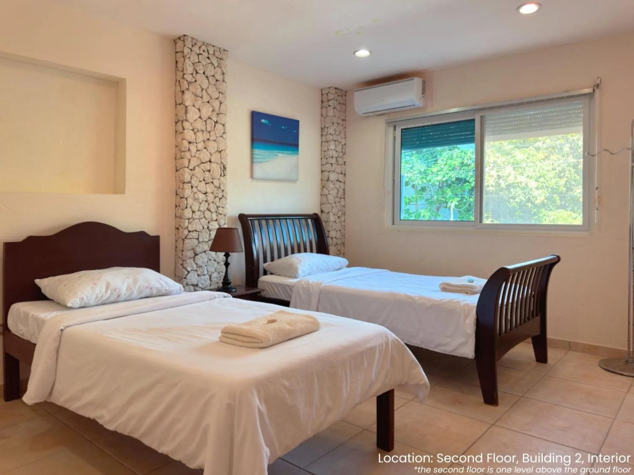Bed in Sunset Beach Resort