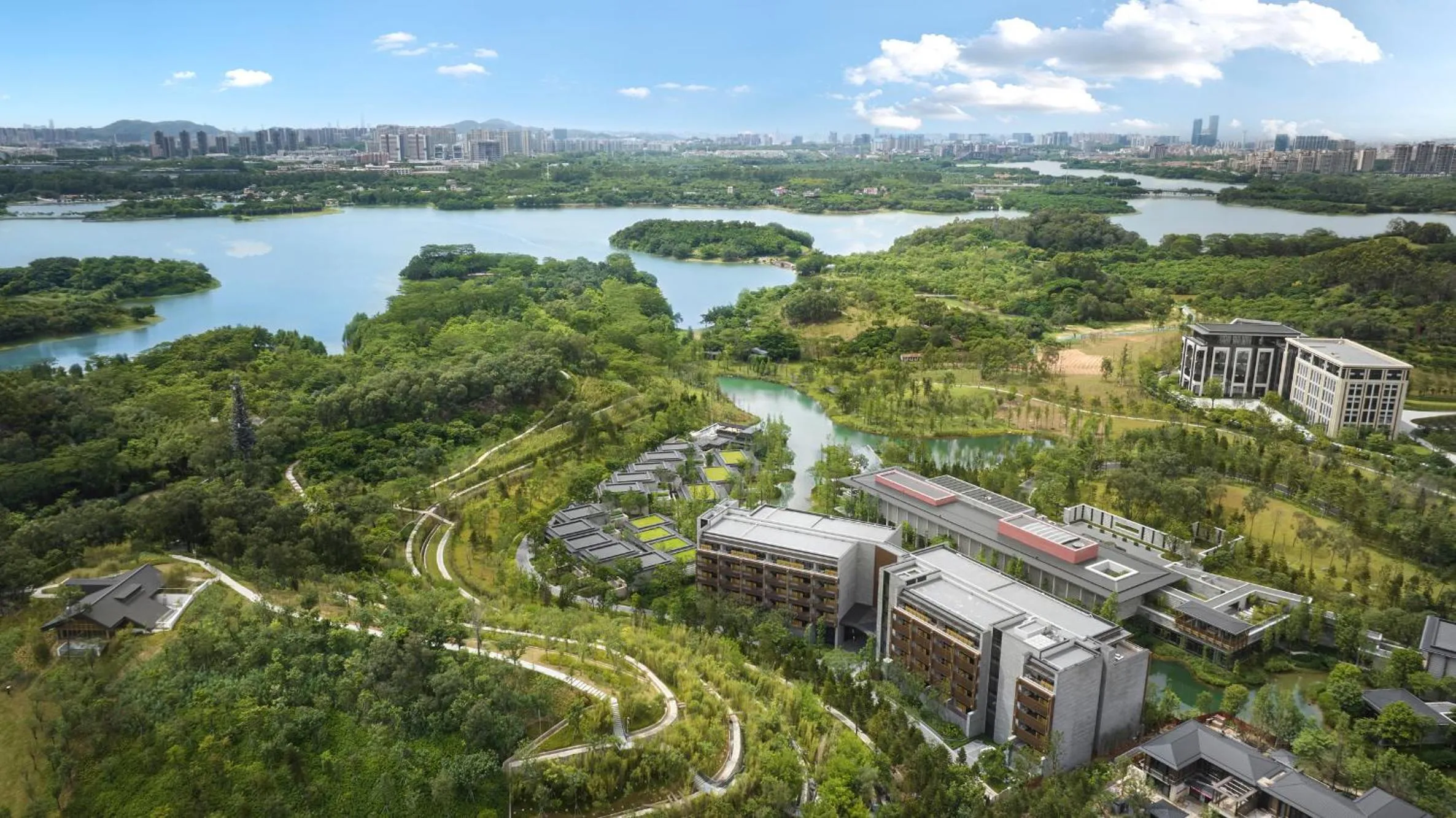Property building in Banyan Tree Dongguan Songshan Lake