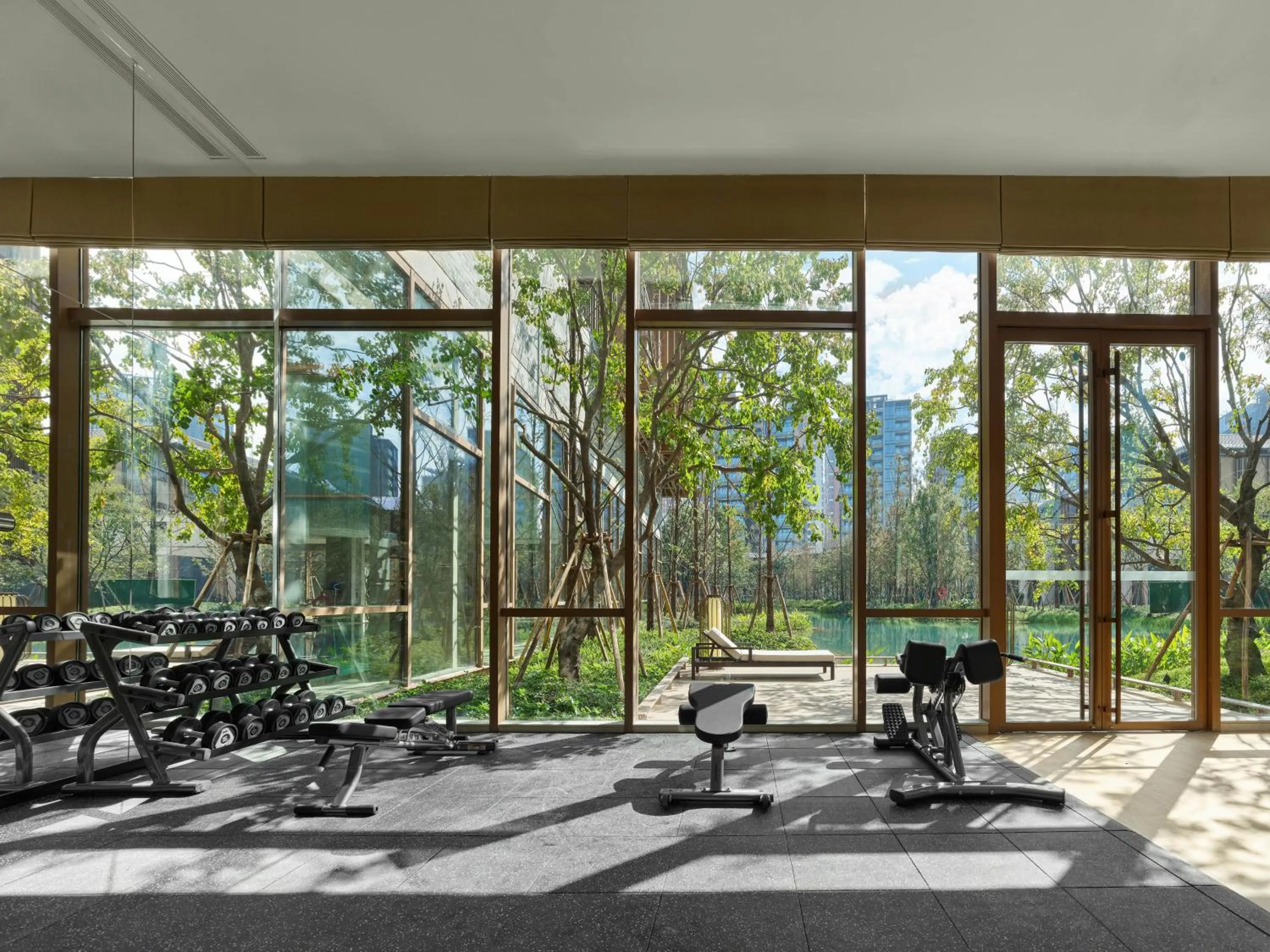 Fitness centre/facilities in Banyan Tree Dongguan Songshan Lake