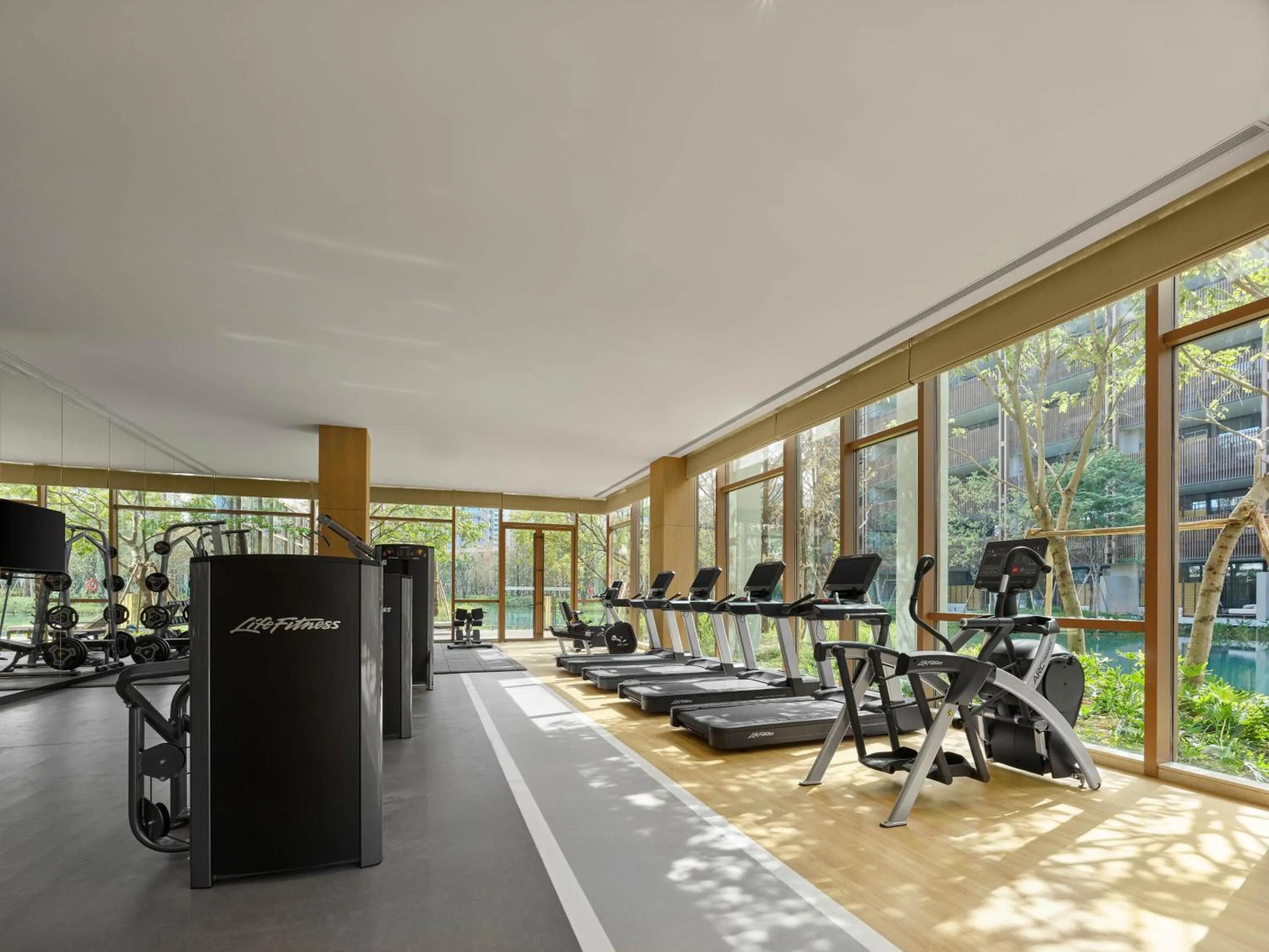 Fitness centre/facilities in Banyan Tree Dongguan Songshan Lake