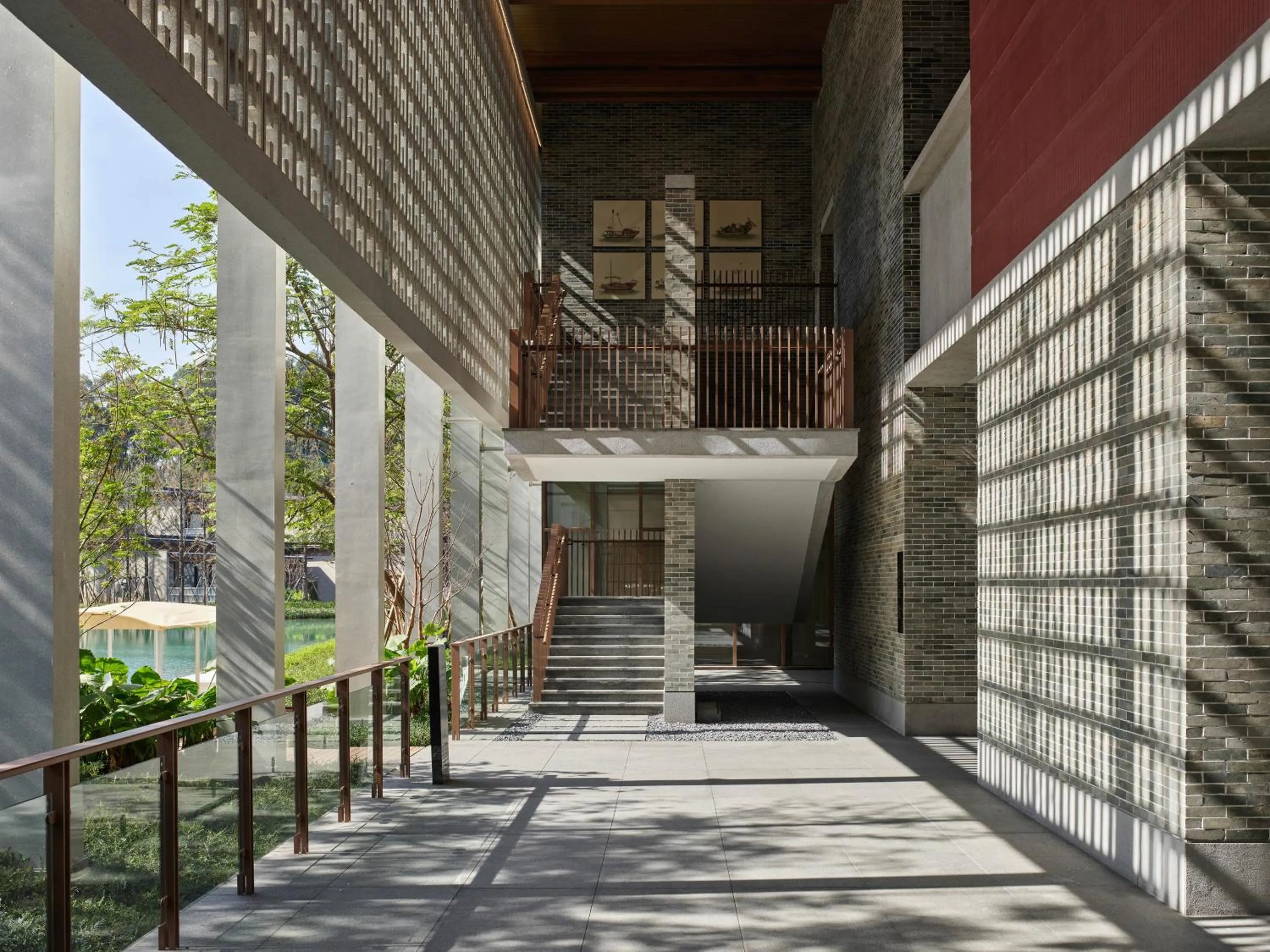 Decorative detail in Banyan Tree Dongguan Songshan Lake